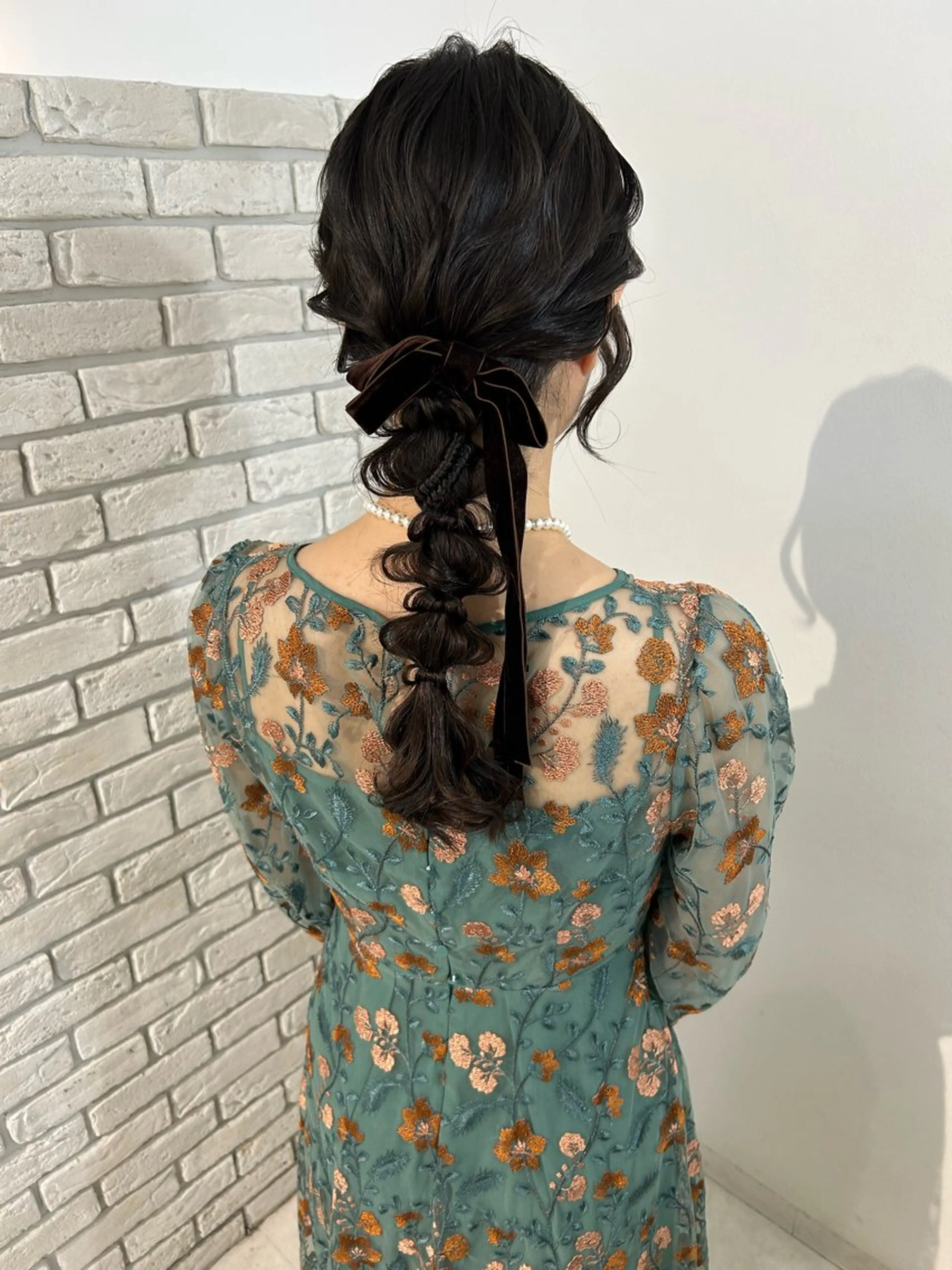 ヘアアレンジ 結婚式・ブライダル 奥出 祐菜のマツエク・マツパデザイン