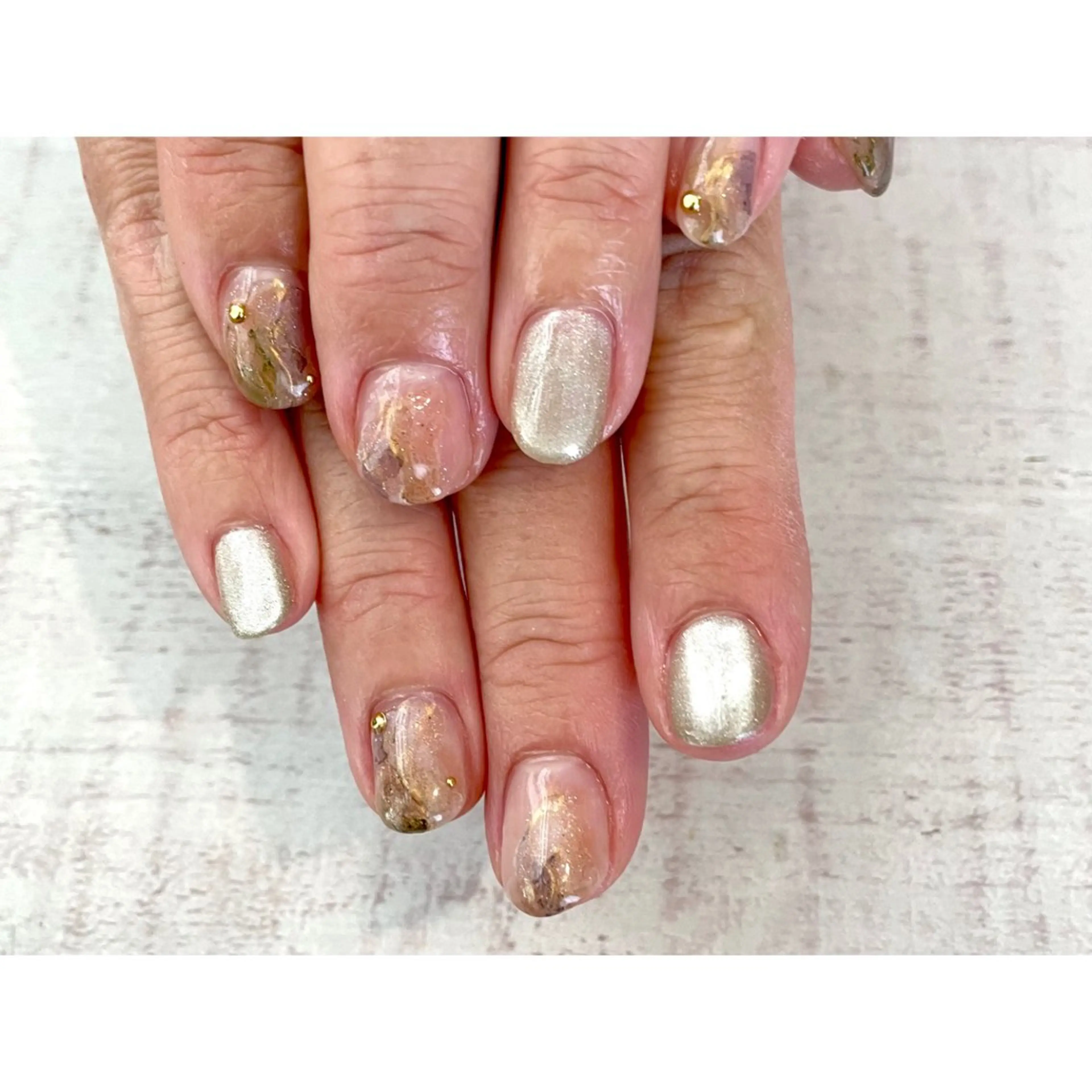 ネイル 𖡼 yumenoのネイルデザイン