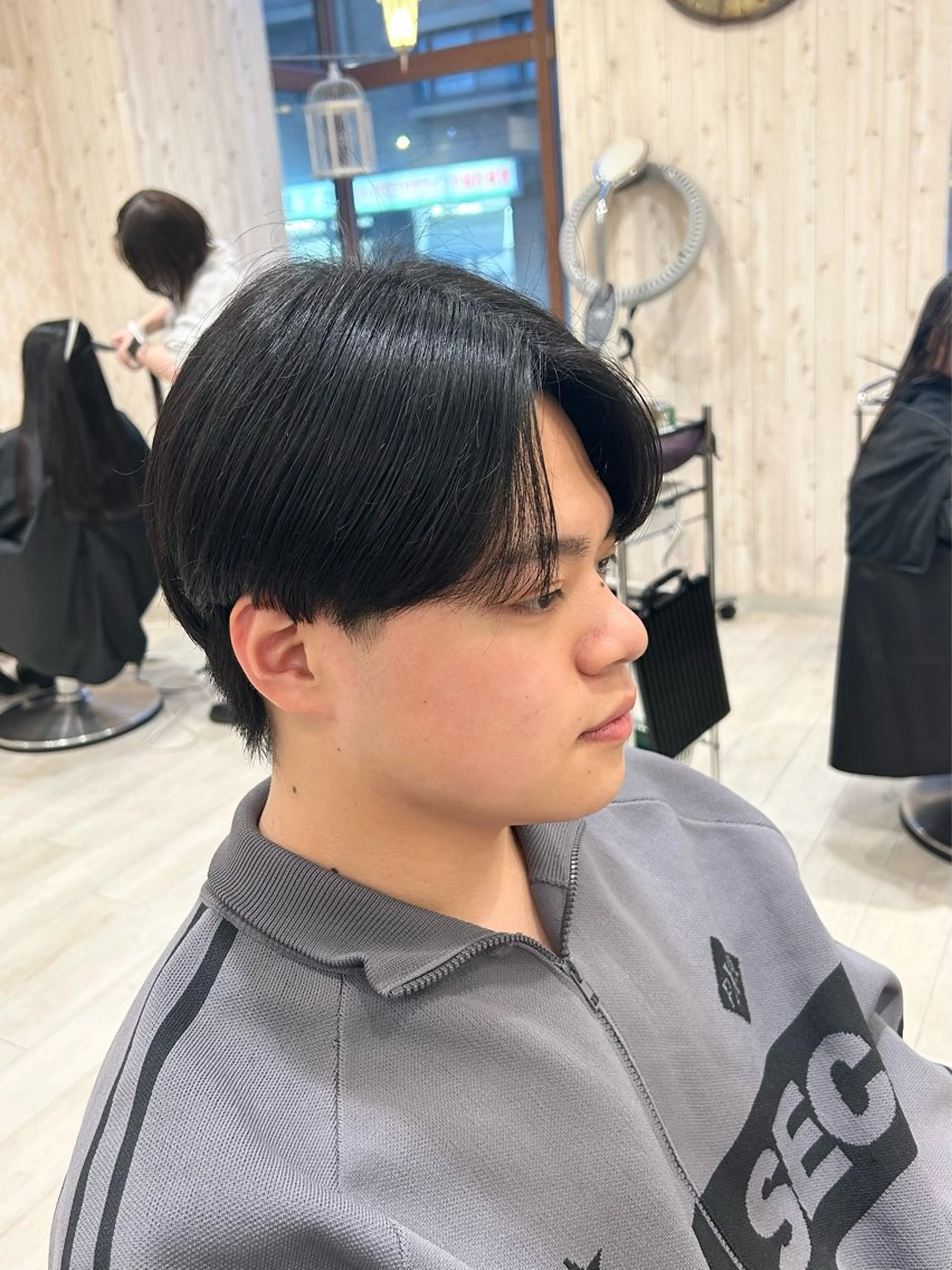 ミディアム メンズ マッシュ ツーブロック 刈り上げ 🍓後藤 はるな🍓のヘアスタイル