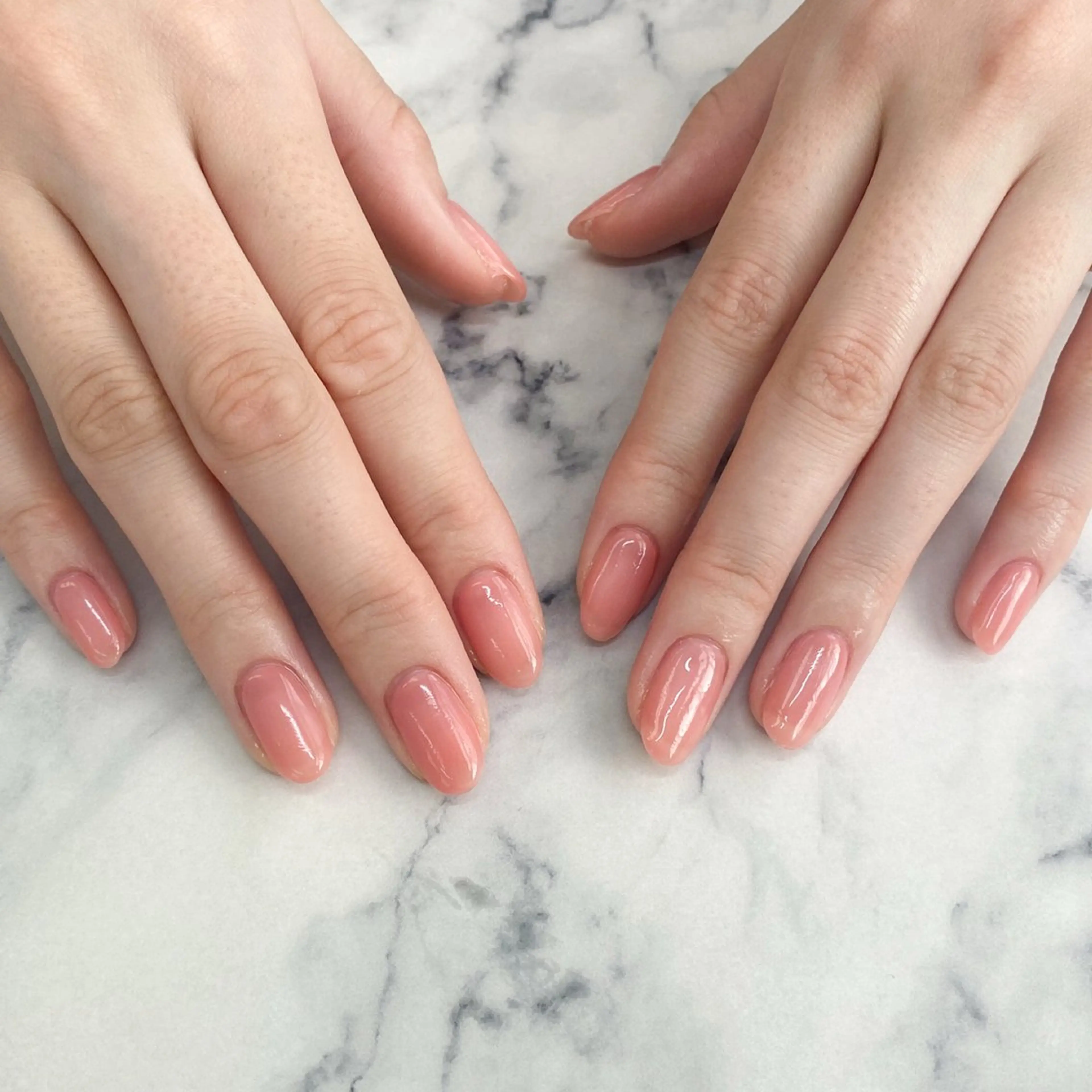 ネイル オフィスネイル ピンク NailSalon LuireAIKAのネイルデザイン