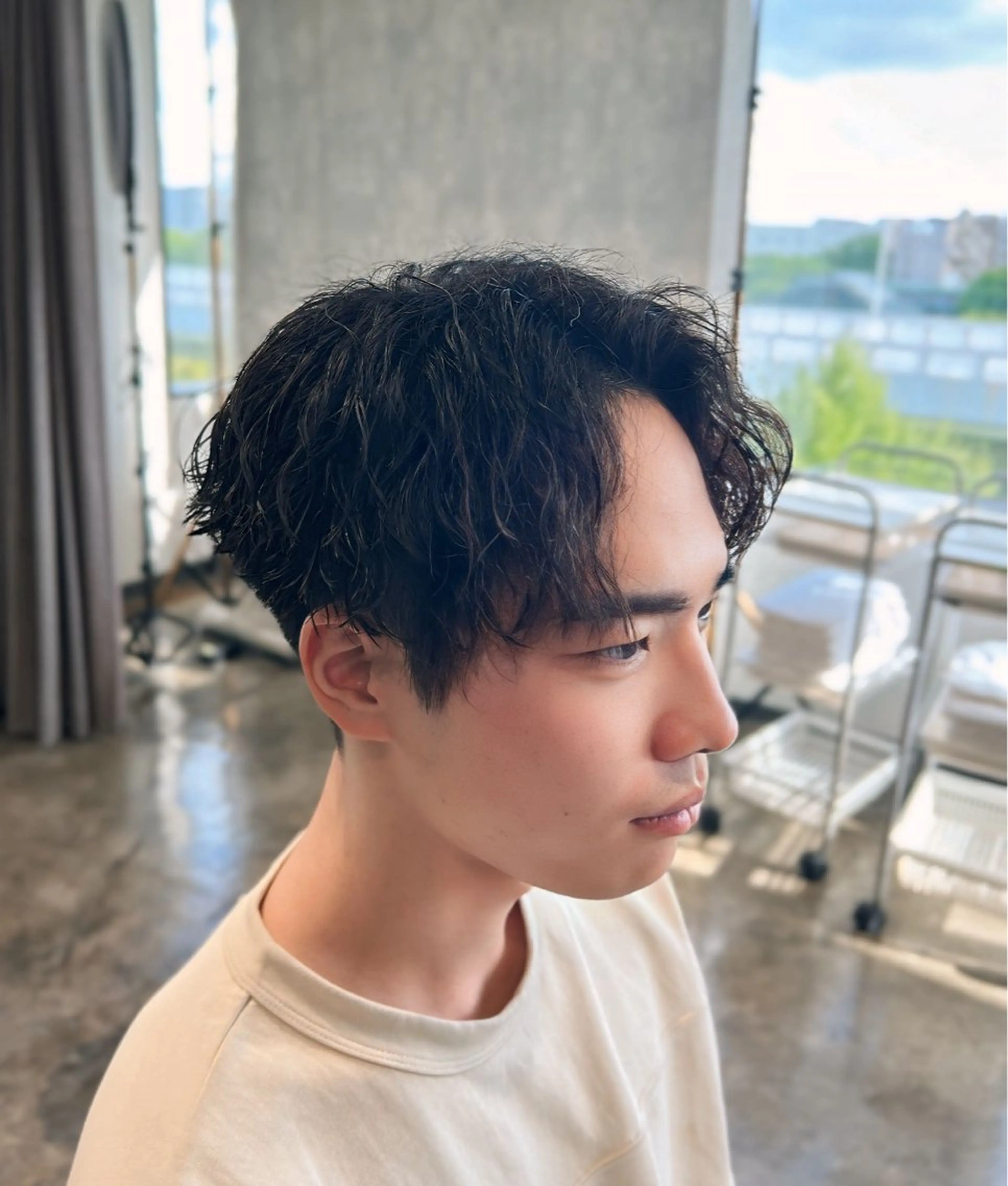 パーマ メンズ メンズパーマ 特化/中川拓也のヘアスタイル