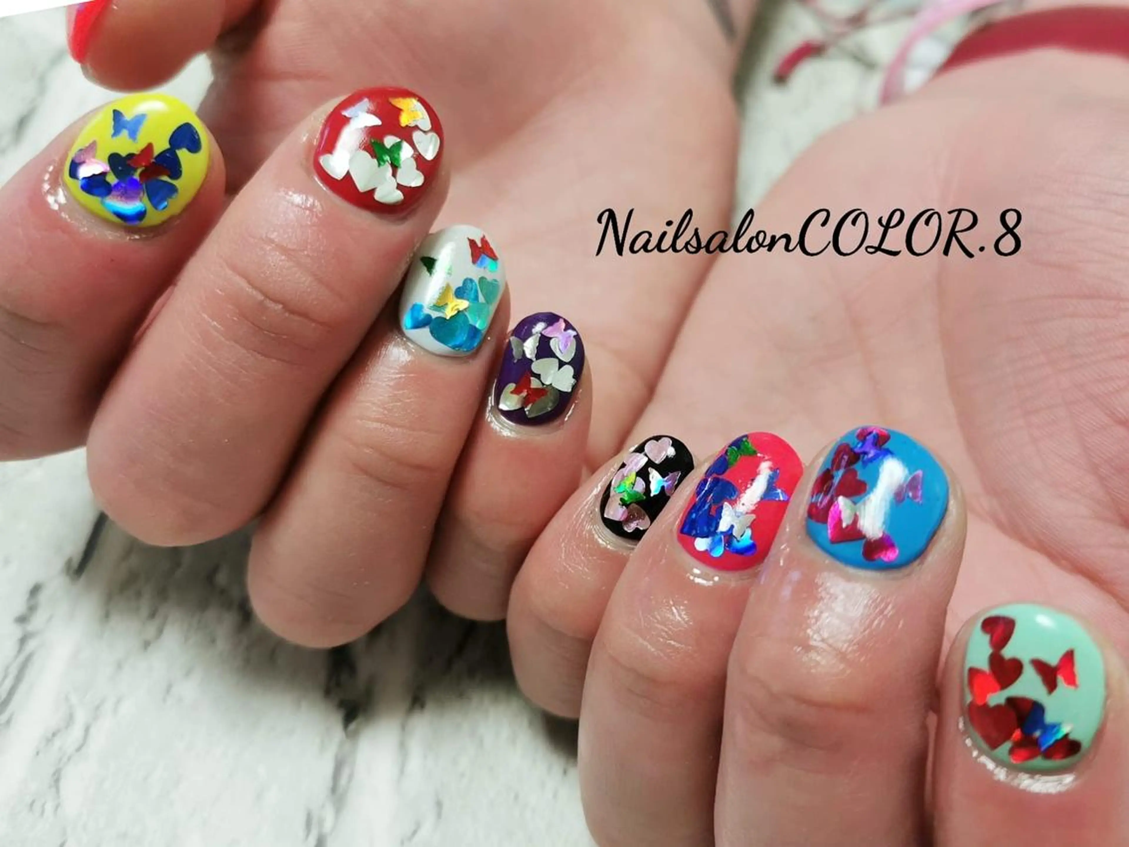 メンズ ネイル ネイルサロンカラーエイト所属・color.8 AYAのネイルデザイン