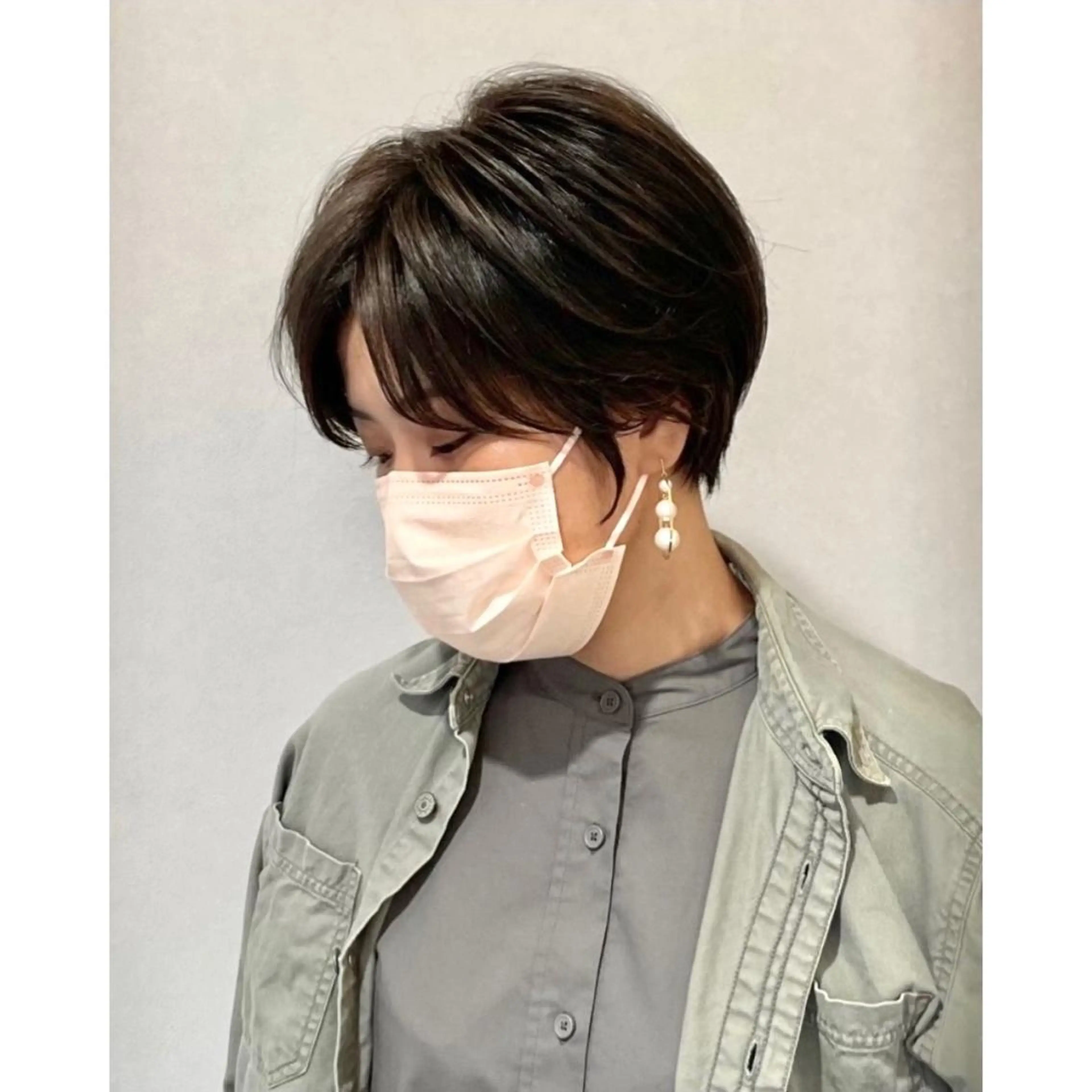 ショート 茅ヶ崎/ショートボブ /ハイトーン/片野のヘアスタイル