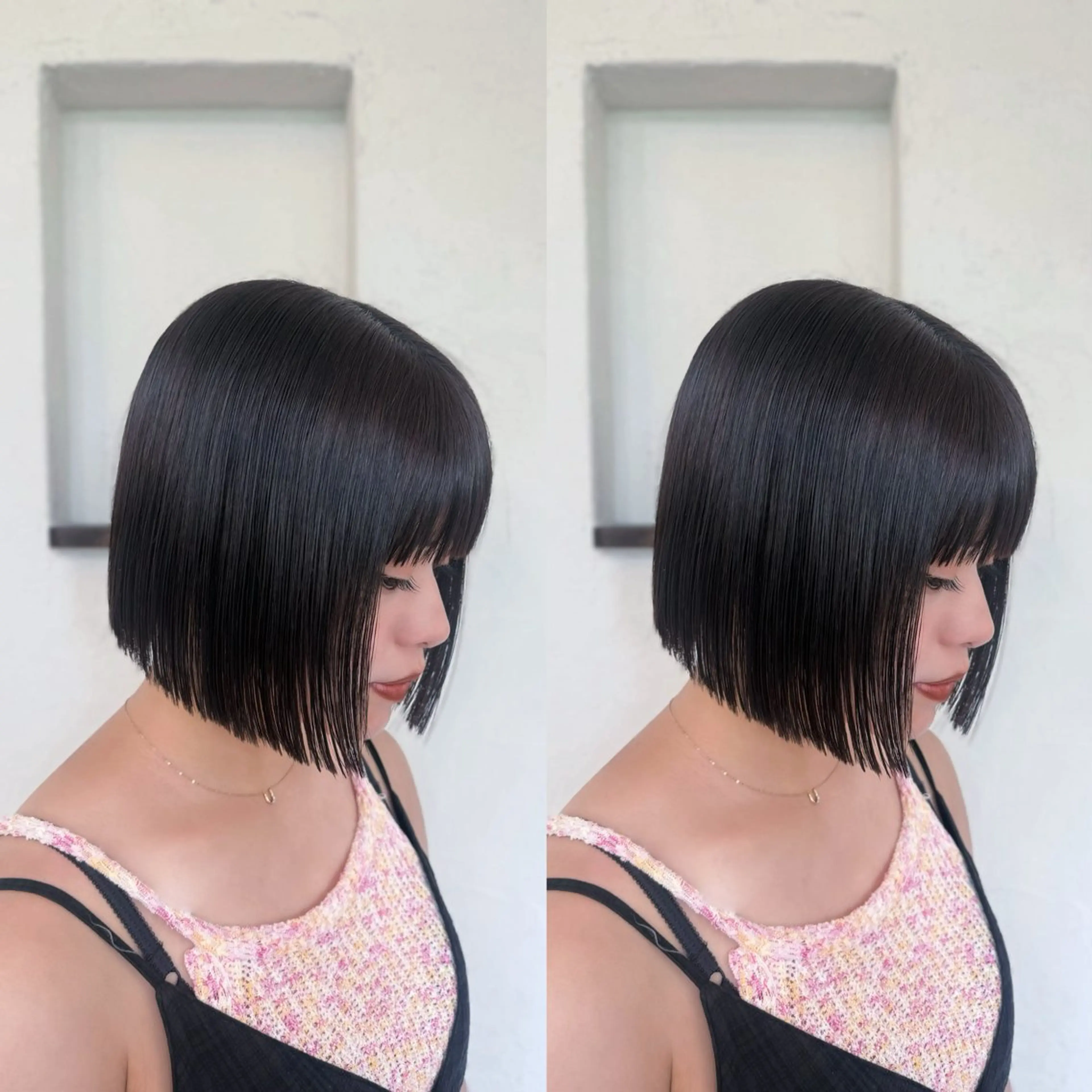 ショート ボブ 🎀艶カラー/ヘアメ しおり🎀のヘアスタイル