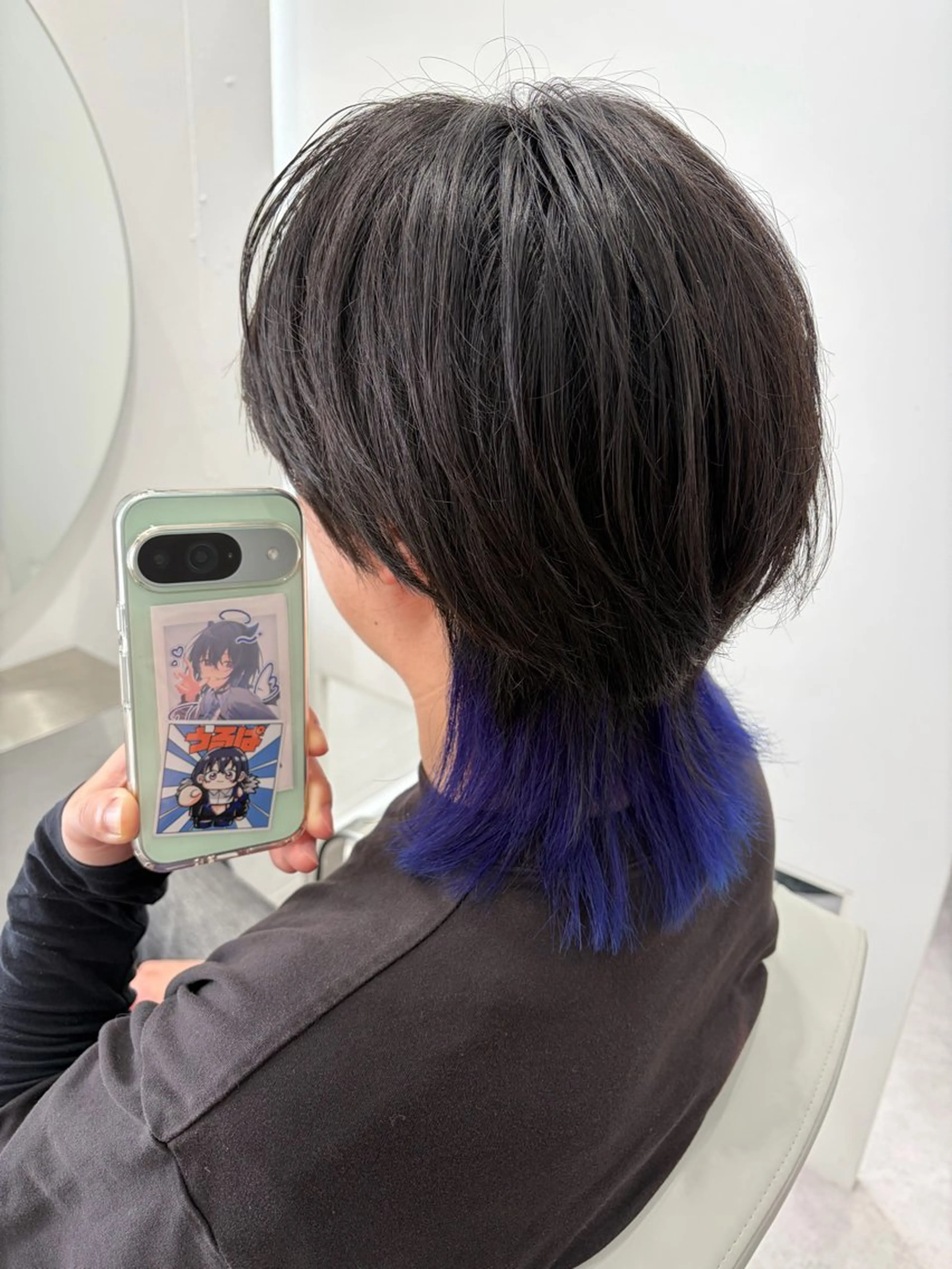 ミディアム カラー メンズ メンズブリーチ ブリーチ ヘアカラー トリートメント 推しカラー オタク美容師 山本のヘアスタイル
