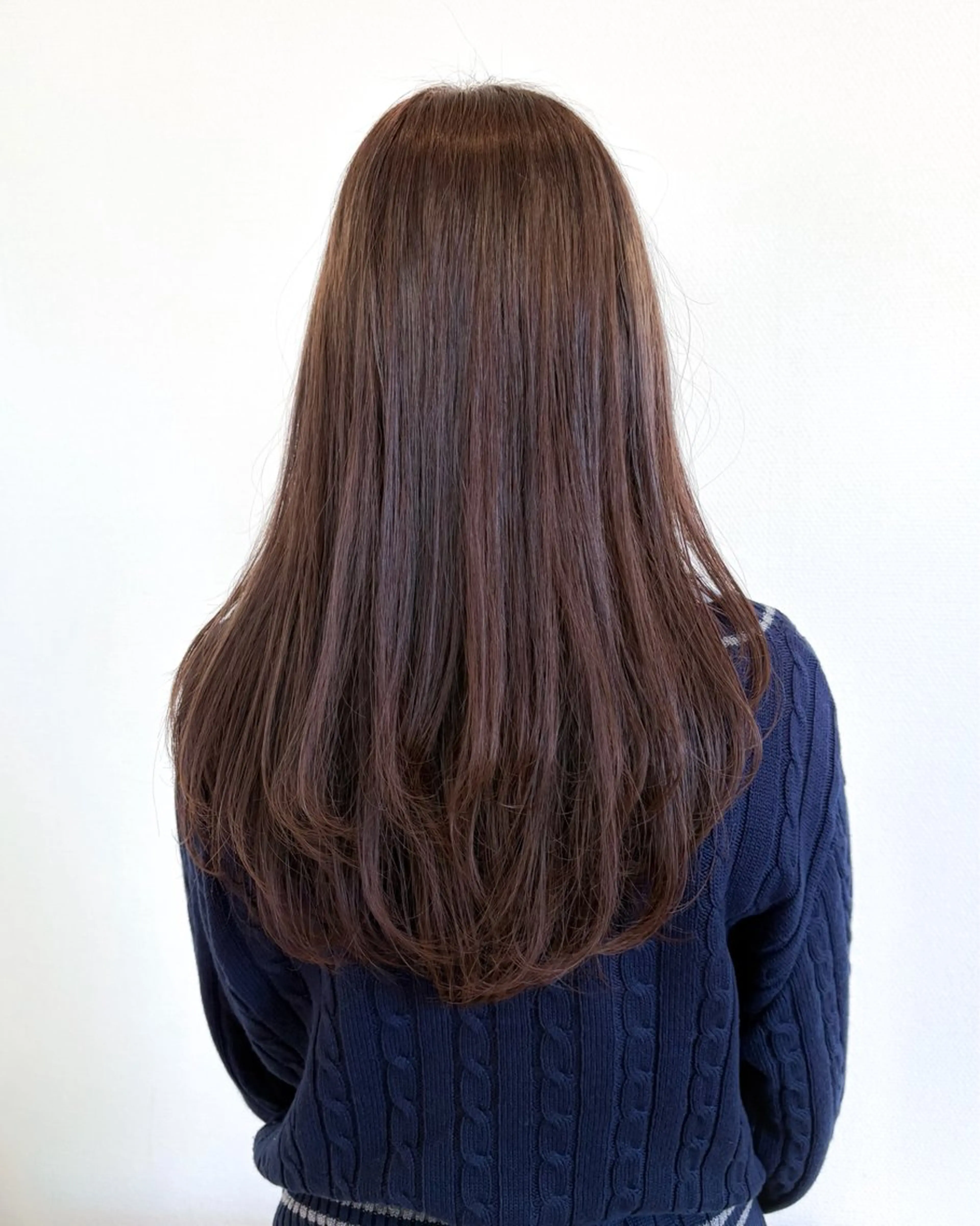 ロング レイヤーカット 石平 暖のヘアスタイル