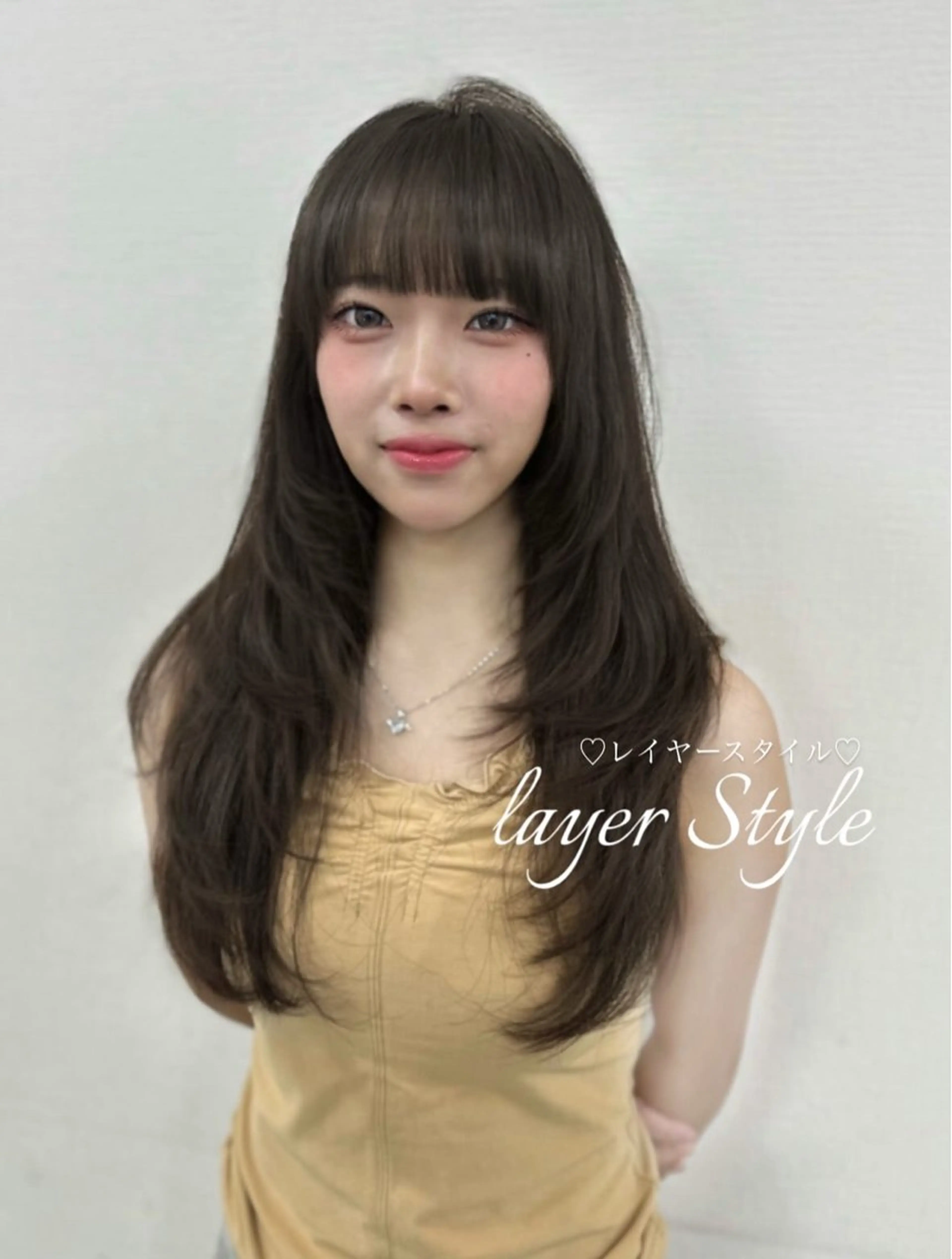 ロング カット 上品モテヘア🩶 karen🩶のヘアスタイル