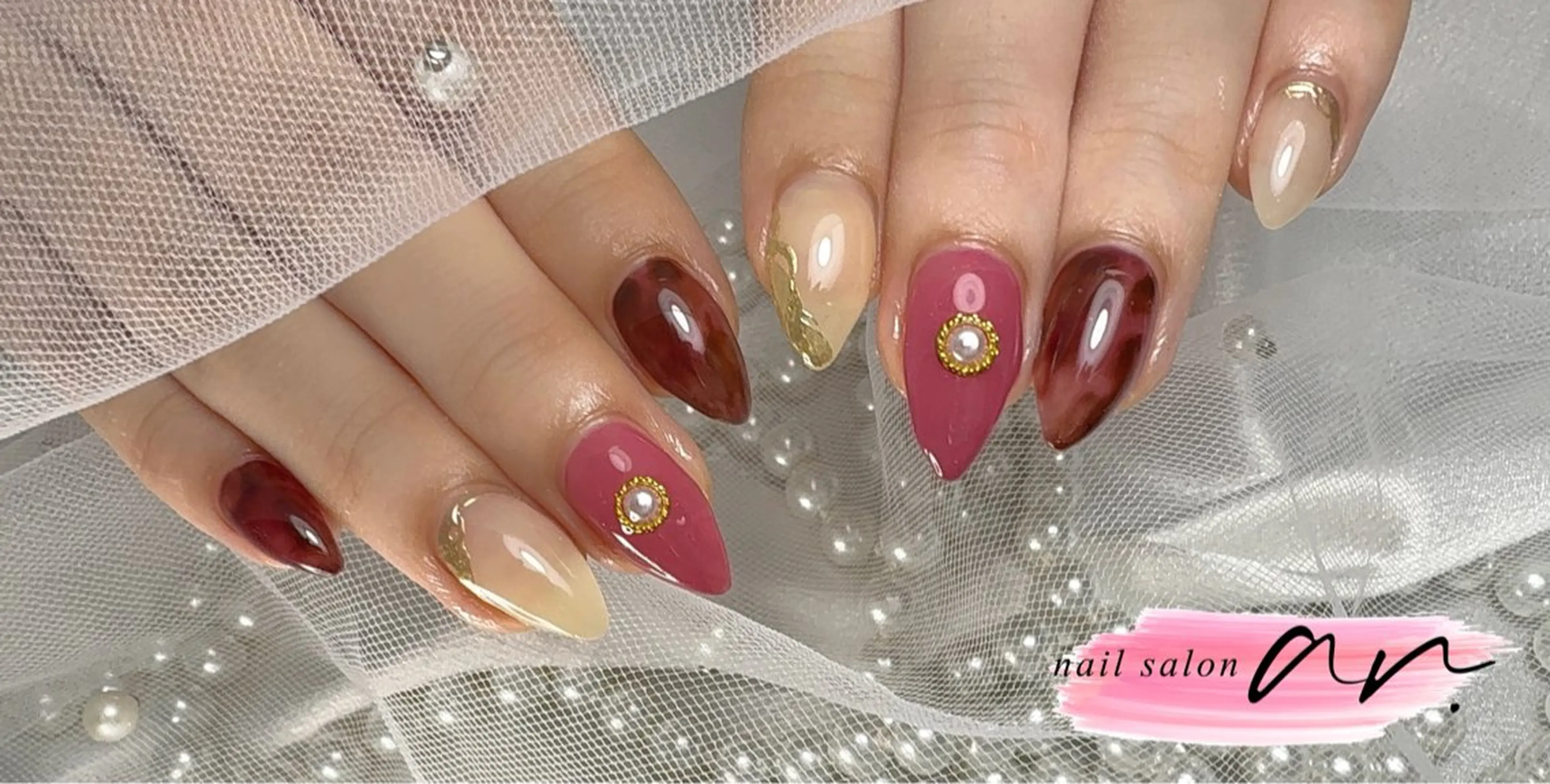 ネイル 持ち込み nailsalon ar.のネイルデザイン
