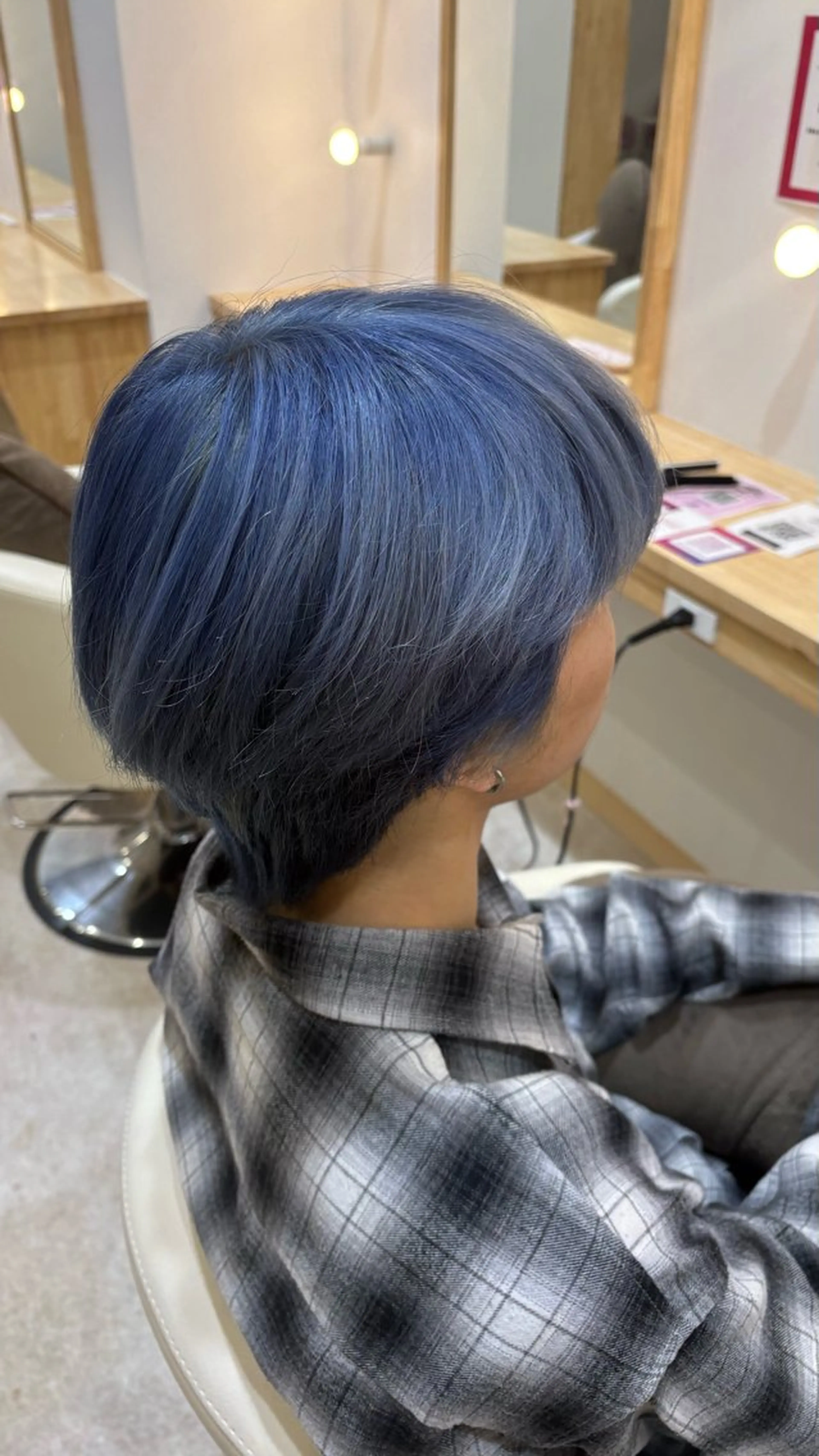 ショート メンズ ハイトーン/ブリーチ .⋆𝜗𝜚BoN♡のヘアスタイル