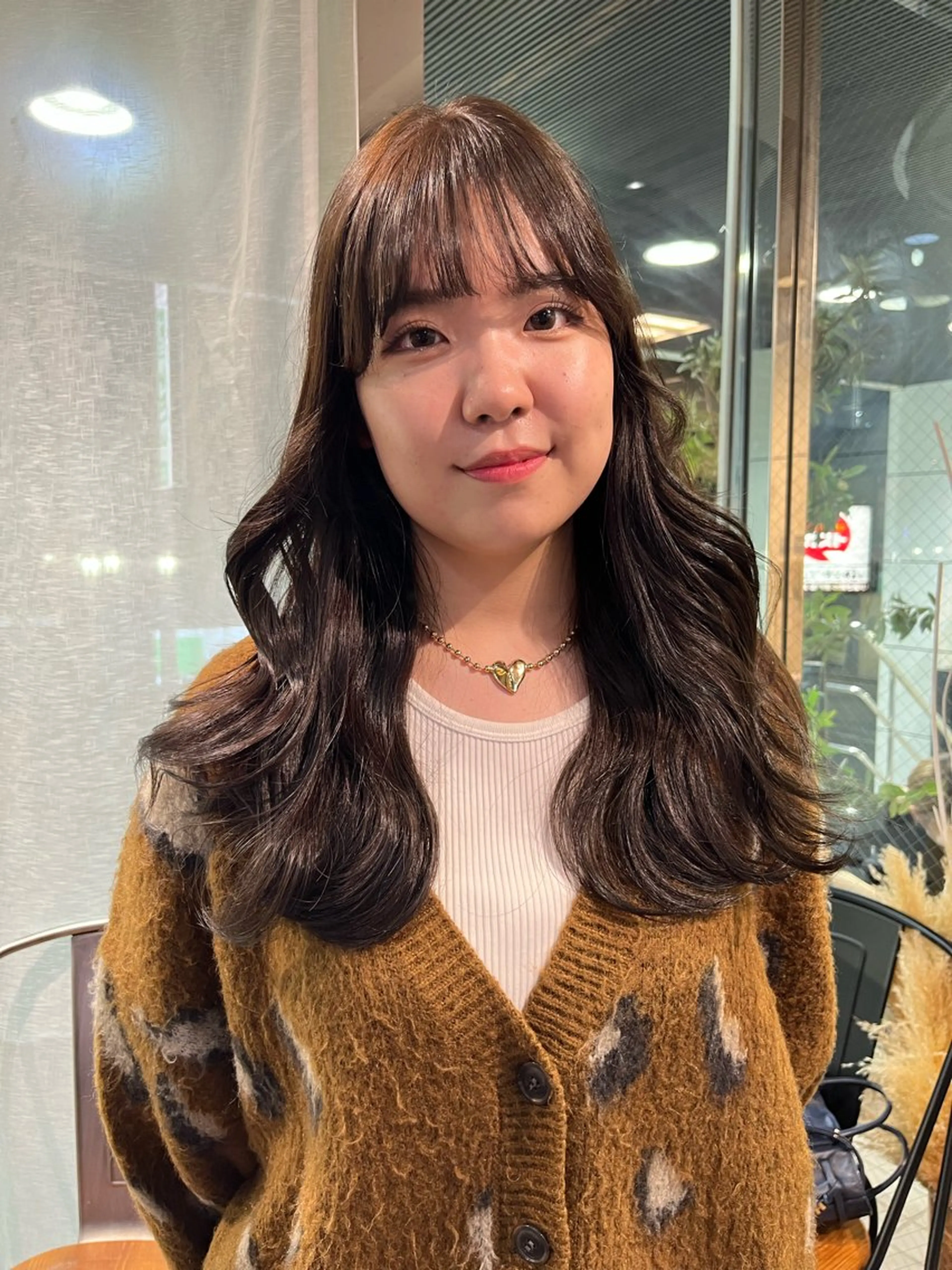 セミロング 韓国風カラー 学生 髪質改善 韓国風ヘア トリートメント メンズスタイル Hitomi🐶のヘアスタイル