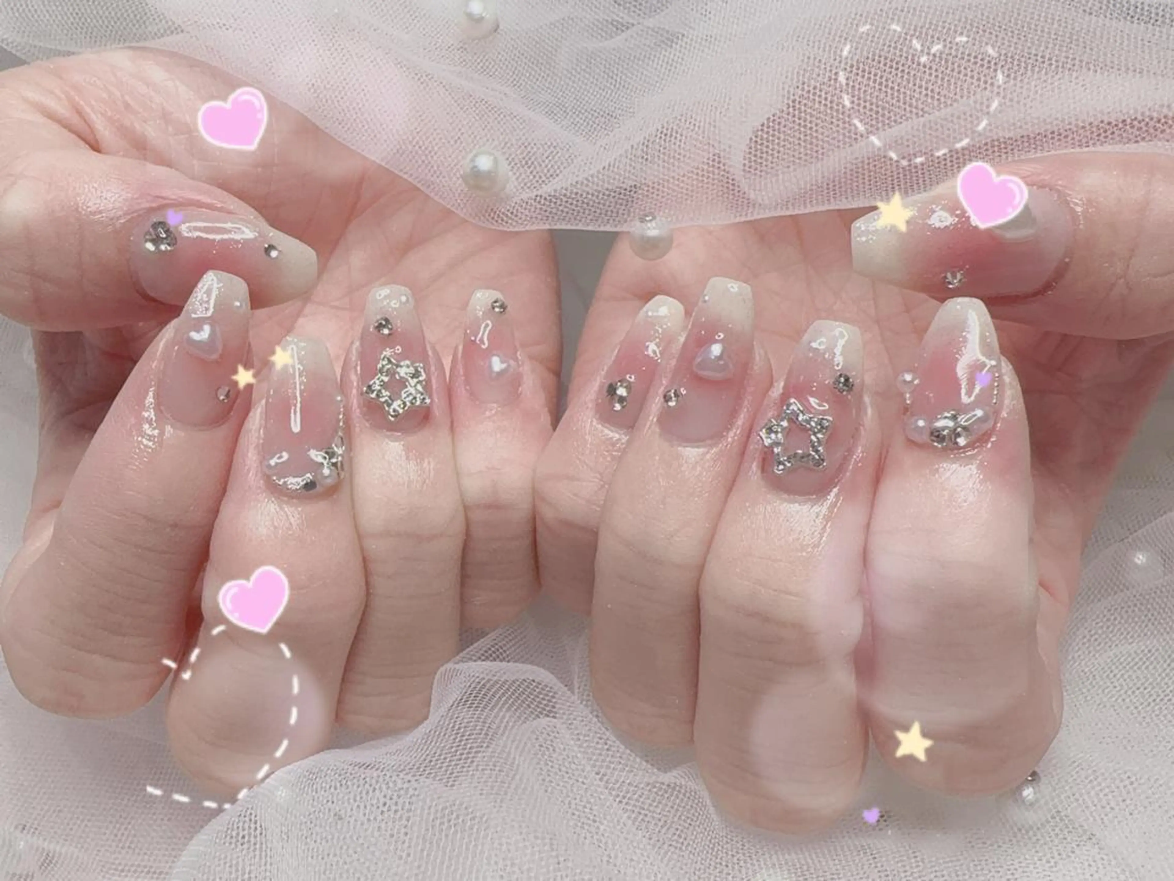ネイル ハンドネイル 🎀シズカ nail🎀のネイルデザイン