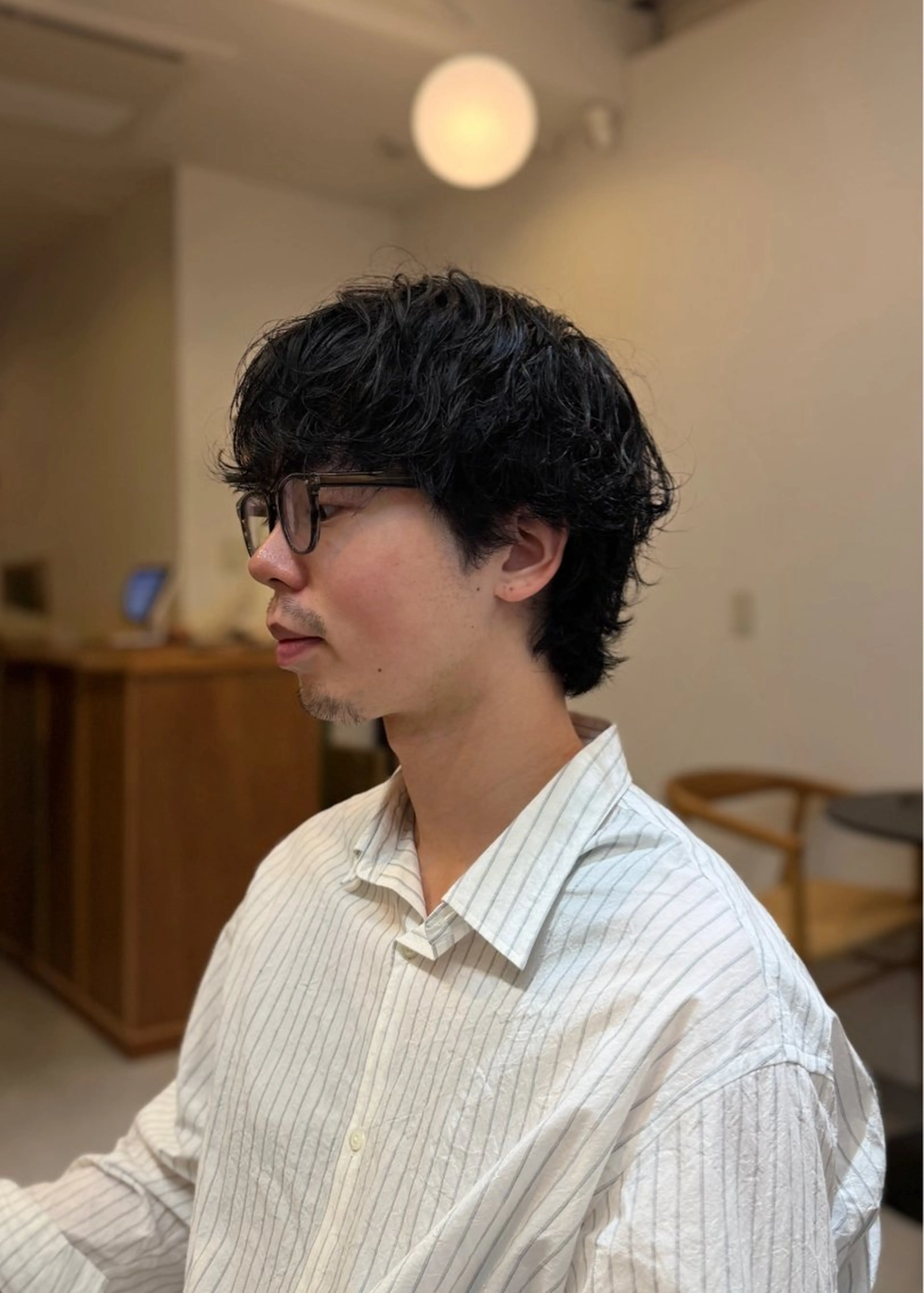 パーマ メンズ メンズパーマ Mori / 福島 大人メンズ・パーマのヘアスタイル