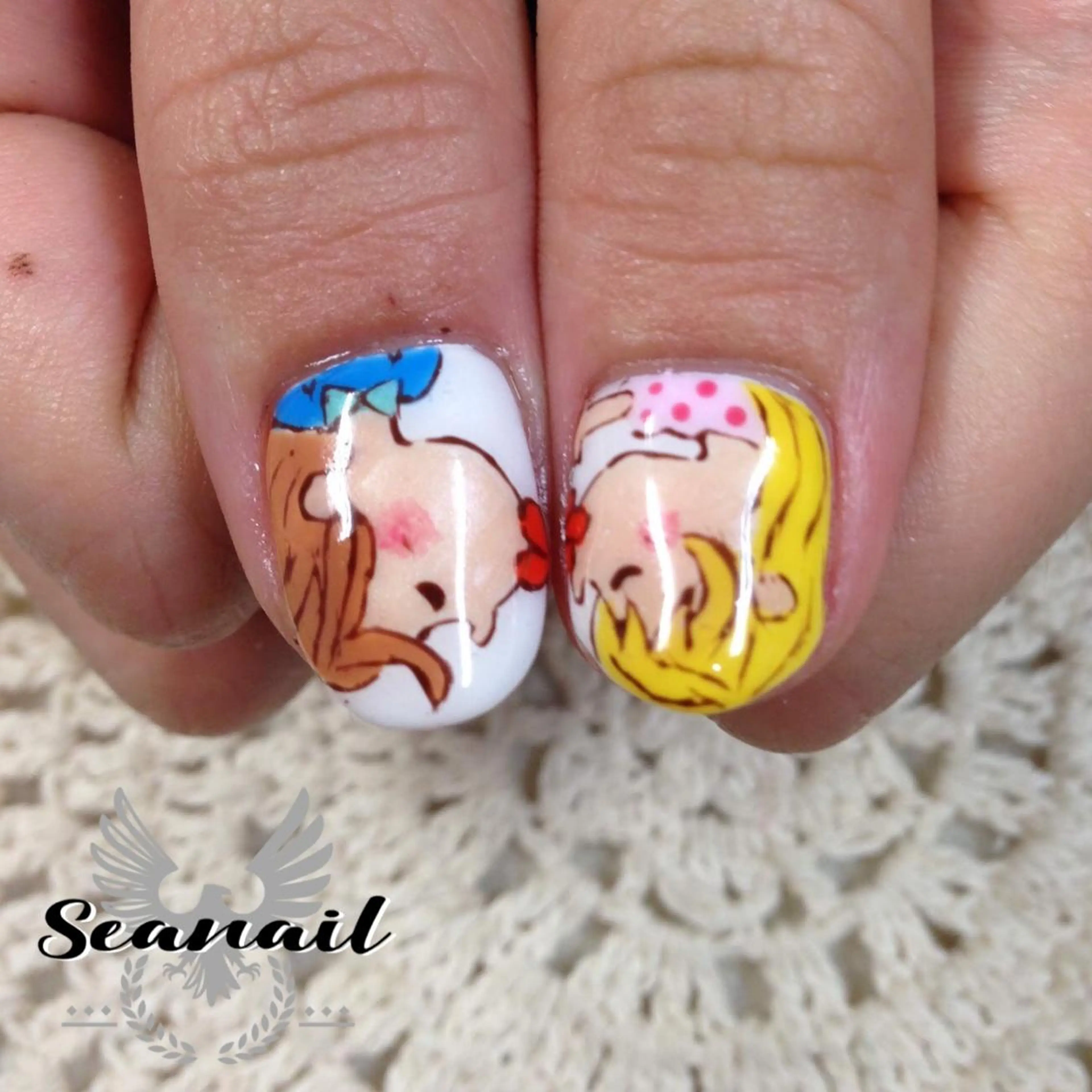 ネイル 小尾 栞のネイルデザイン