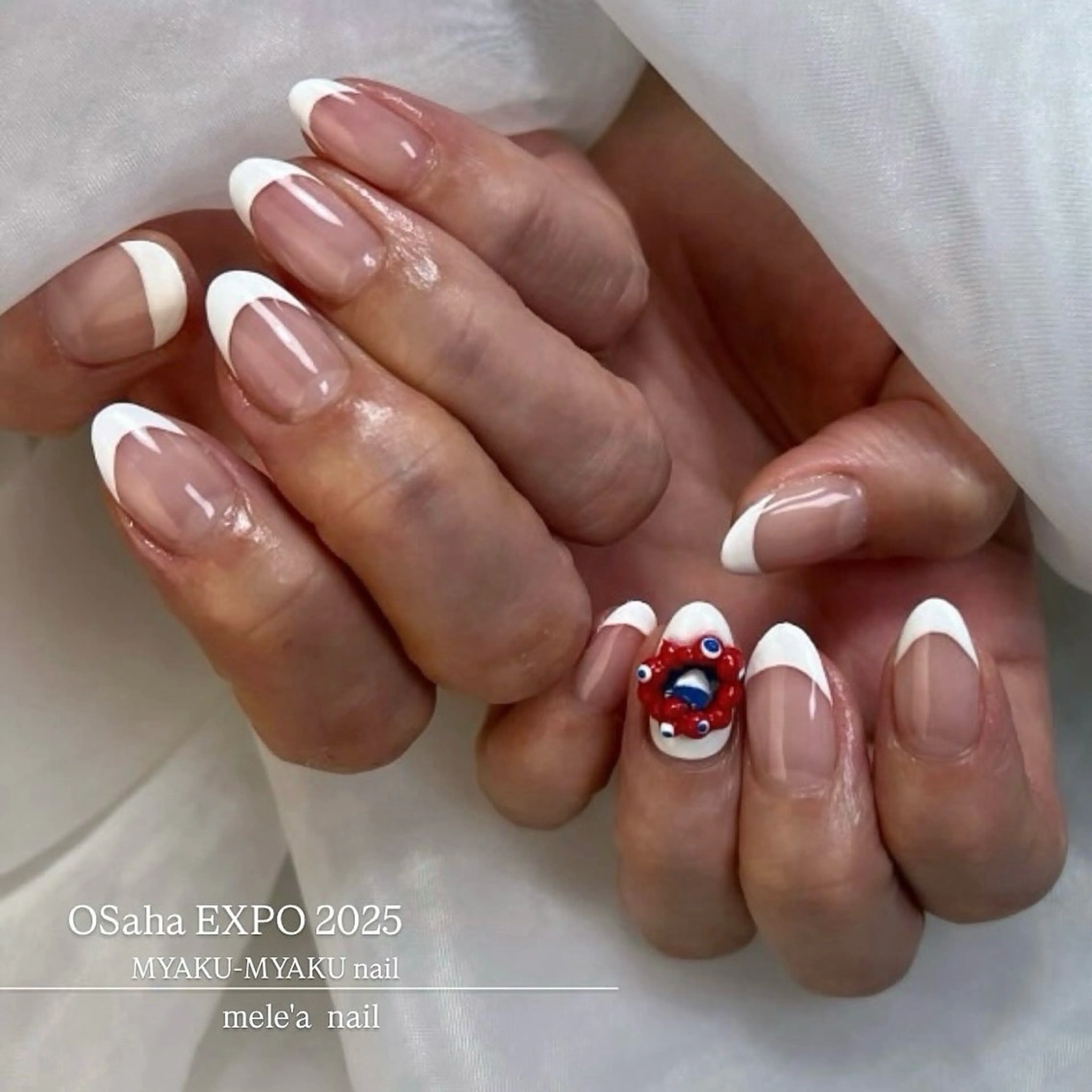 ネイル フレンチネイル miho meléanailのネイルデザイン