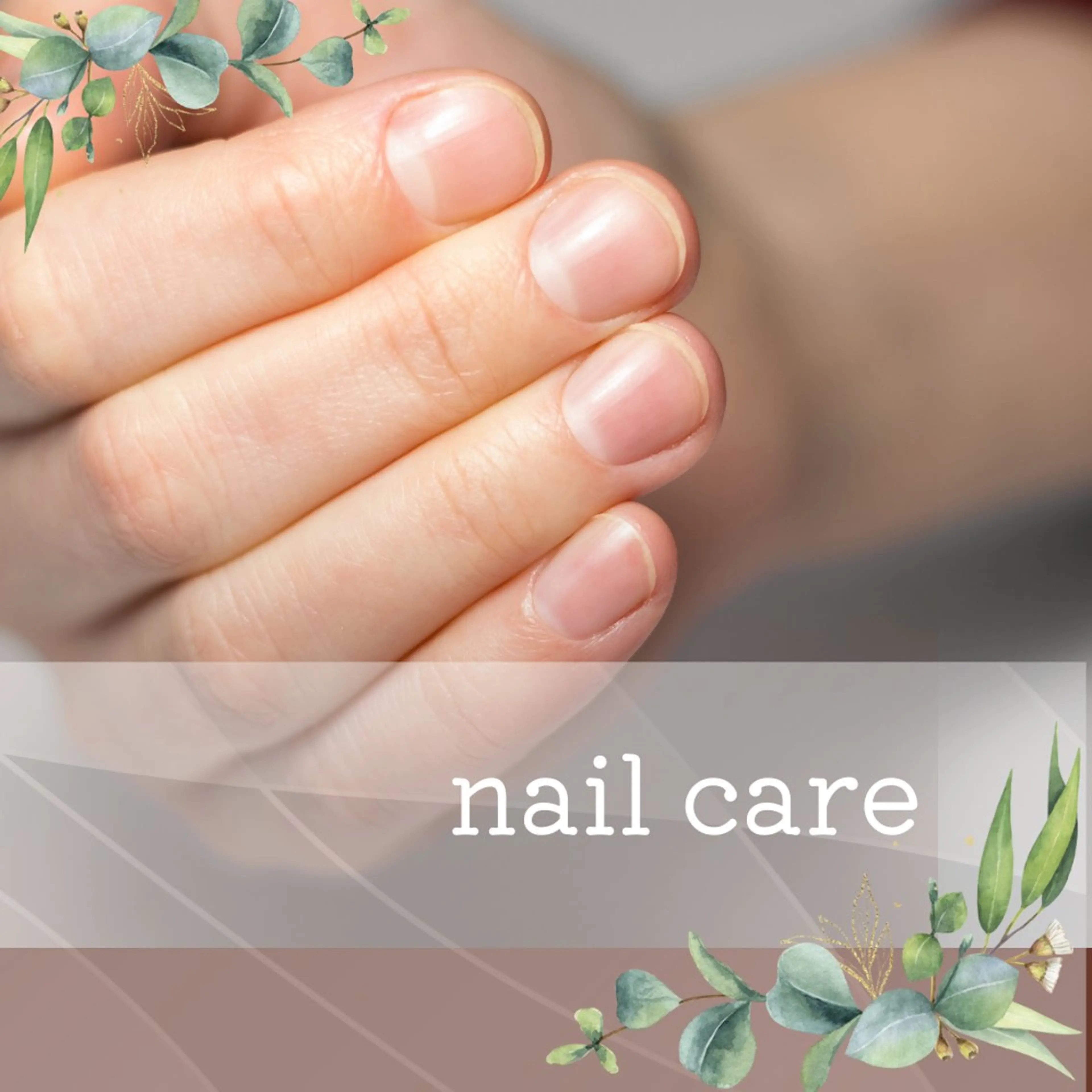 ネイルケア　メンズネイルケアの写真