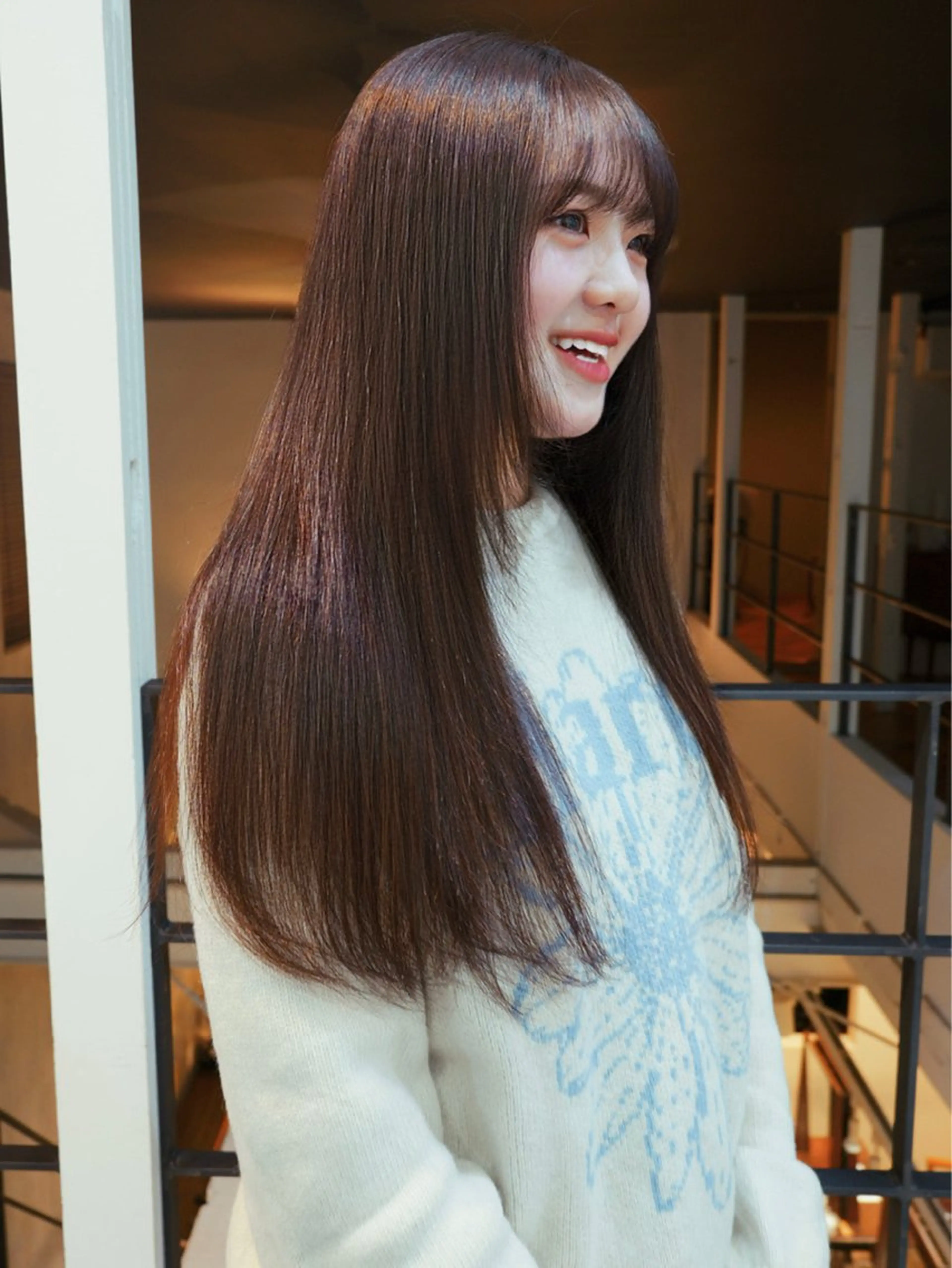 ロング カットモデル募集中 大原龍のヘアスタイル