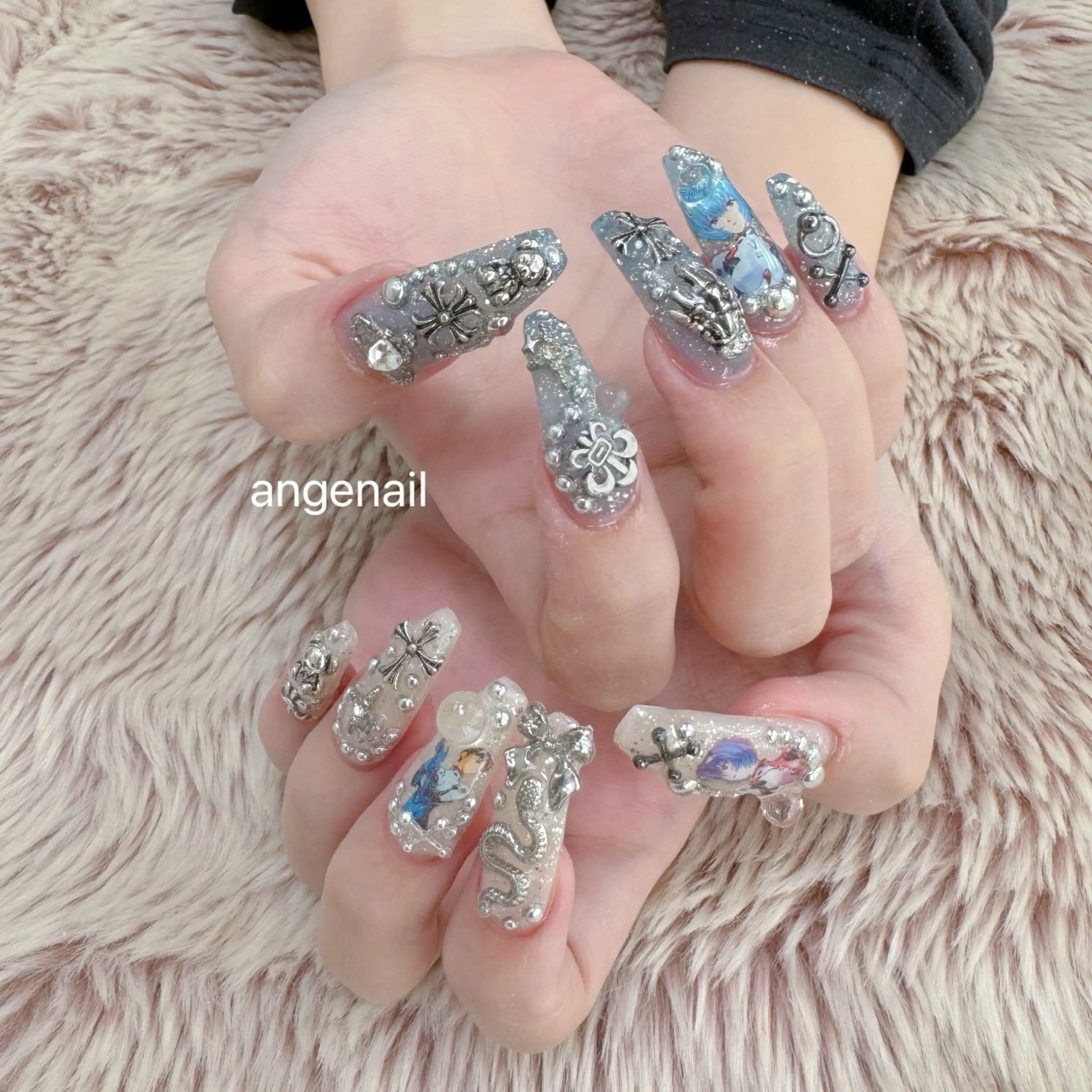 ネイル ハンドネイル オーナーネイリスト MAKIのネイルデザイン