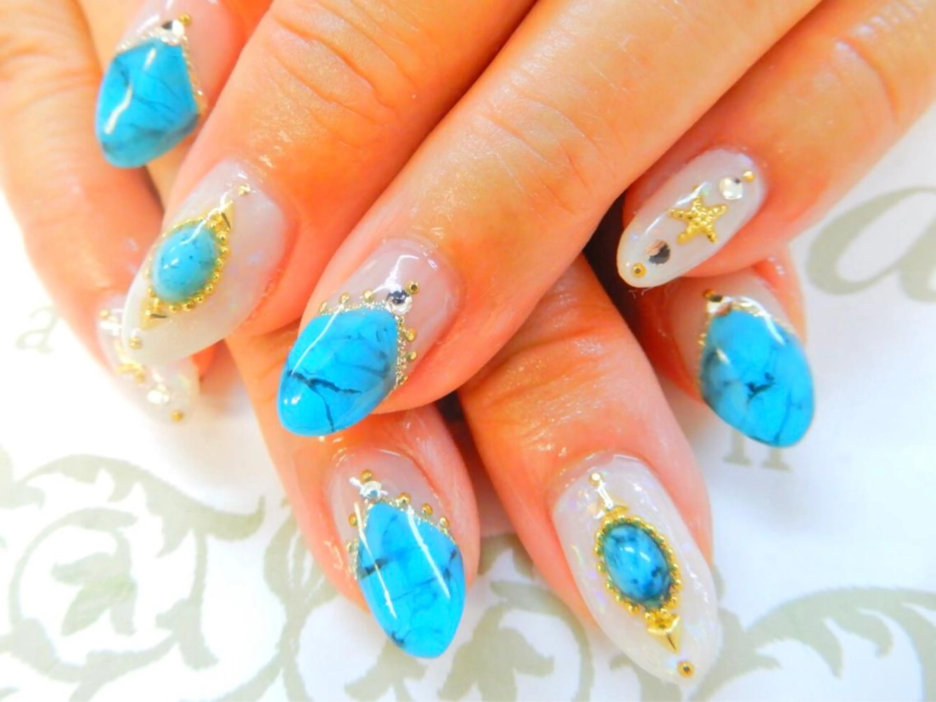 ネイル アートネイル ジェルネイル ソフトジェル Dolce.Nail 柏店のネイルデザイン