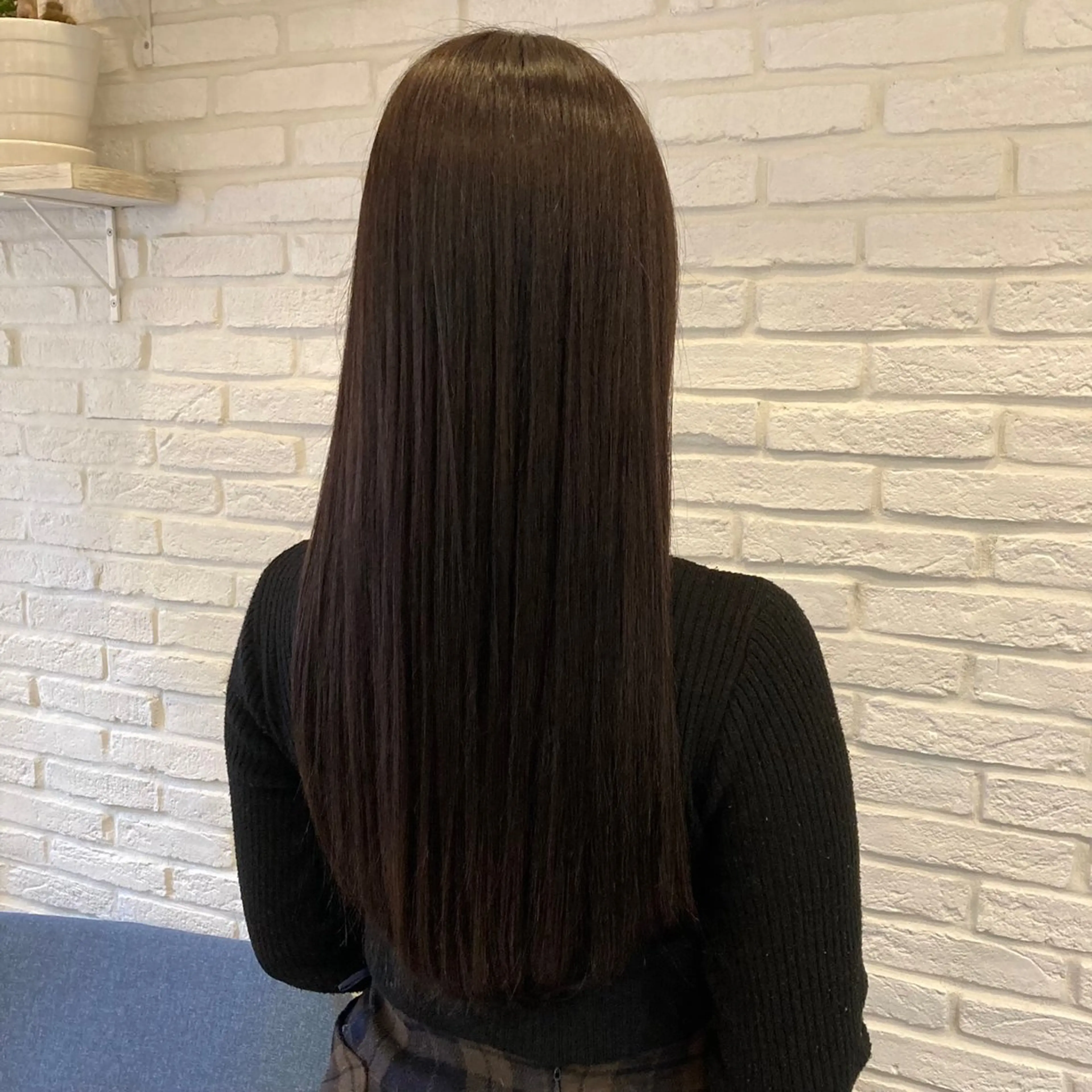 ロング カラー 濱地 美乃理のヘアスタイル