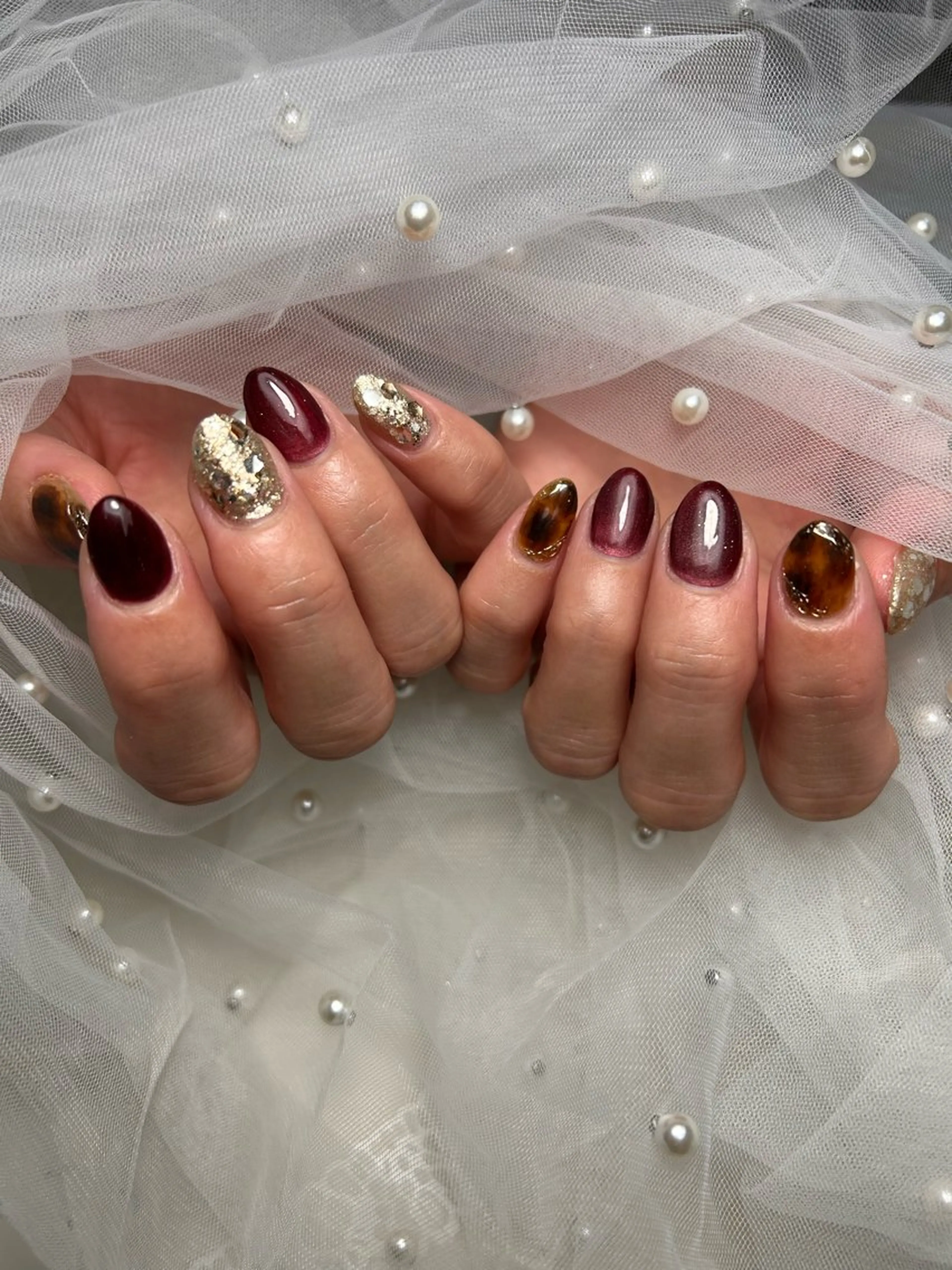 ネイル ハンドネイル フットネイル ✴︎ Delightのネイルデザイン