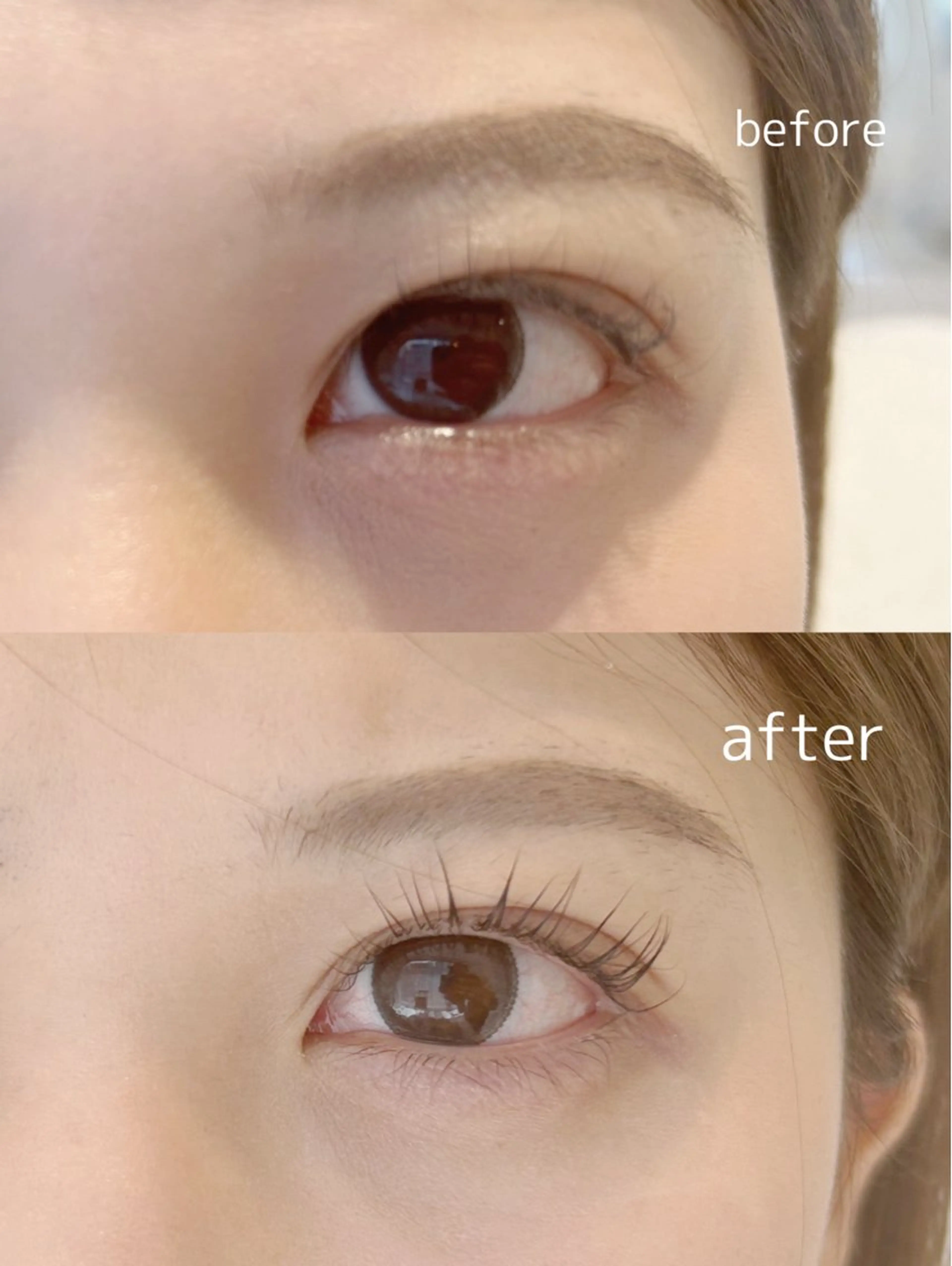 マツエク・マツパ パリジェンヌラッシュリフト Carat カドクラのマツエク・マツパデザイン