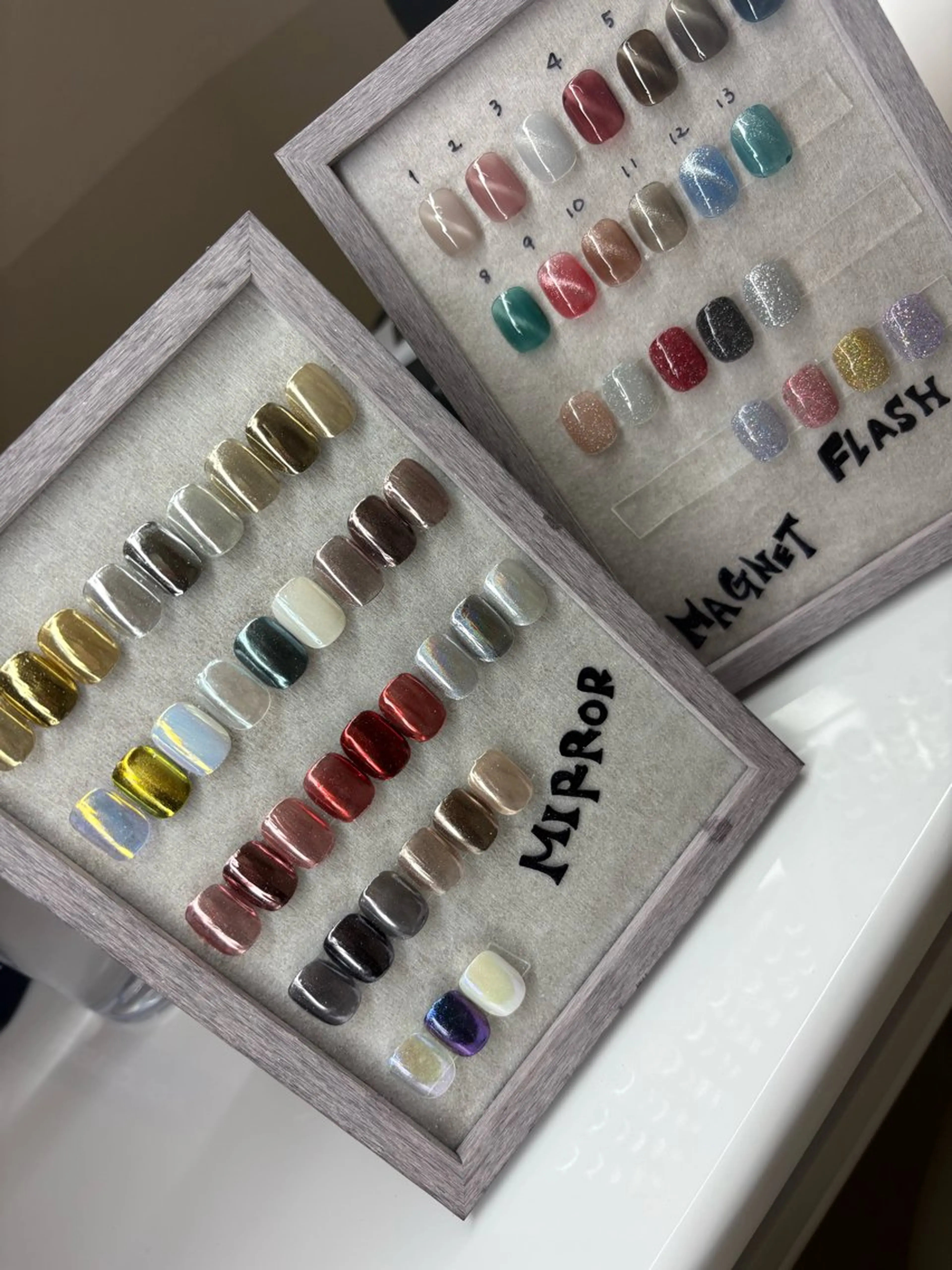 ネイル ハンドネイル Mai :矢場町 ニュアンス🌿アートのネイルデザイン