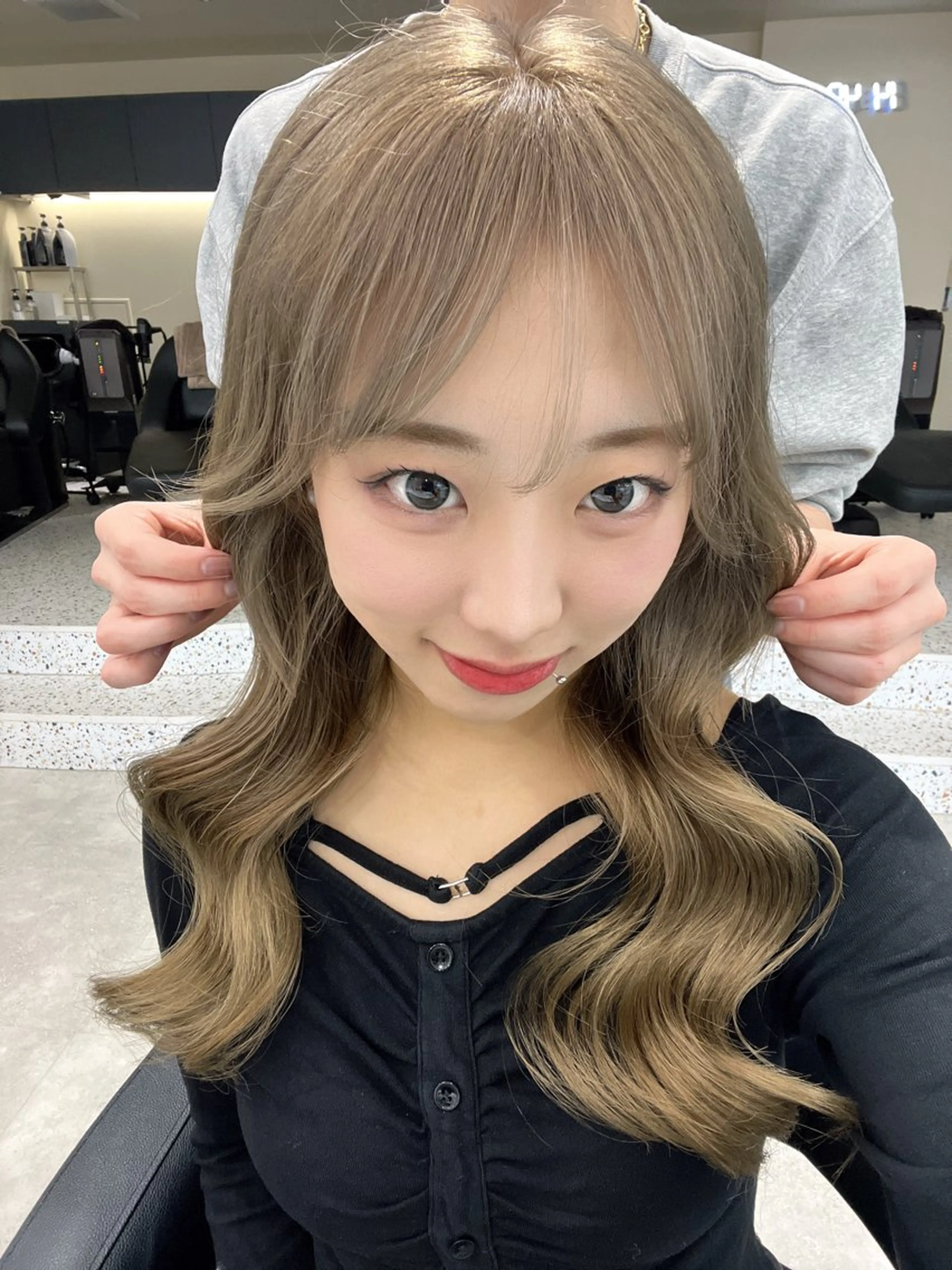 カラー Wカラー/暖色/べ ージュりく©︎🐝のヘアスタイル