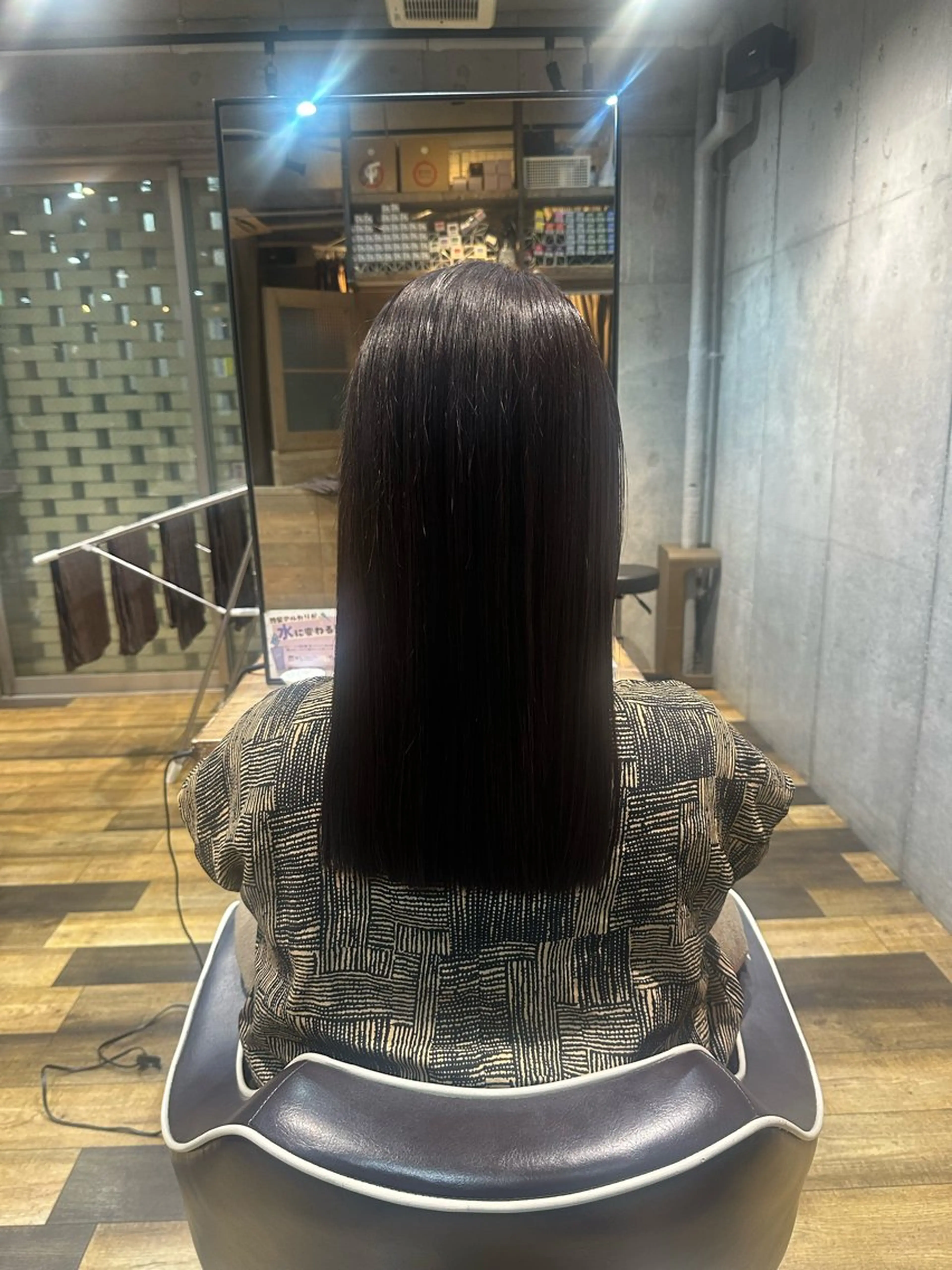 セミロング ヘアカラー flannel 優介のヘアスタイル