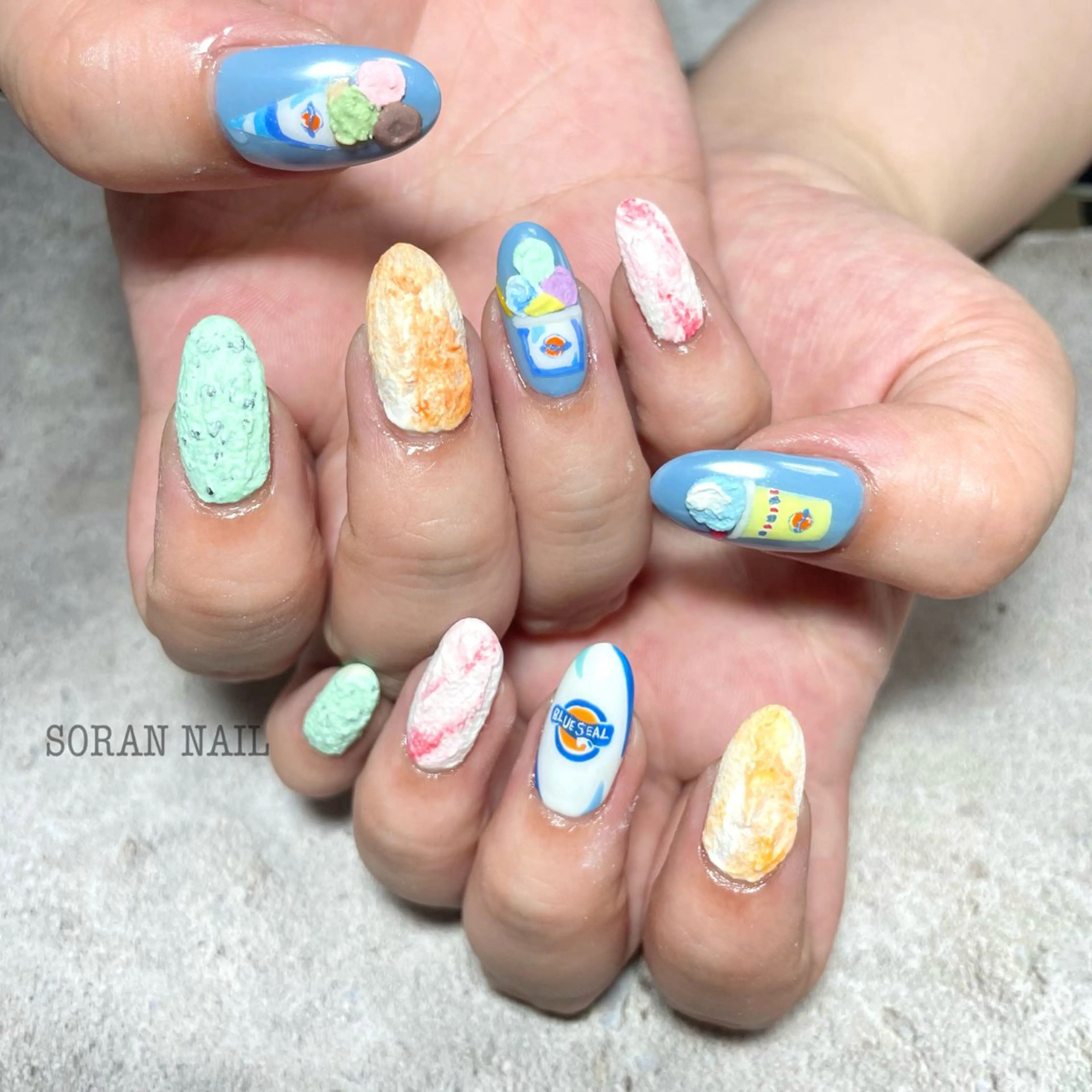 ネイル ハンドネイル soran nailのネイルデザイン