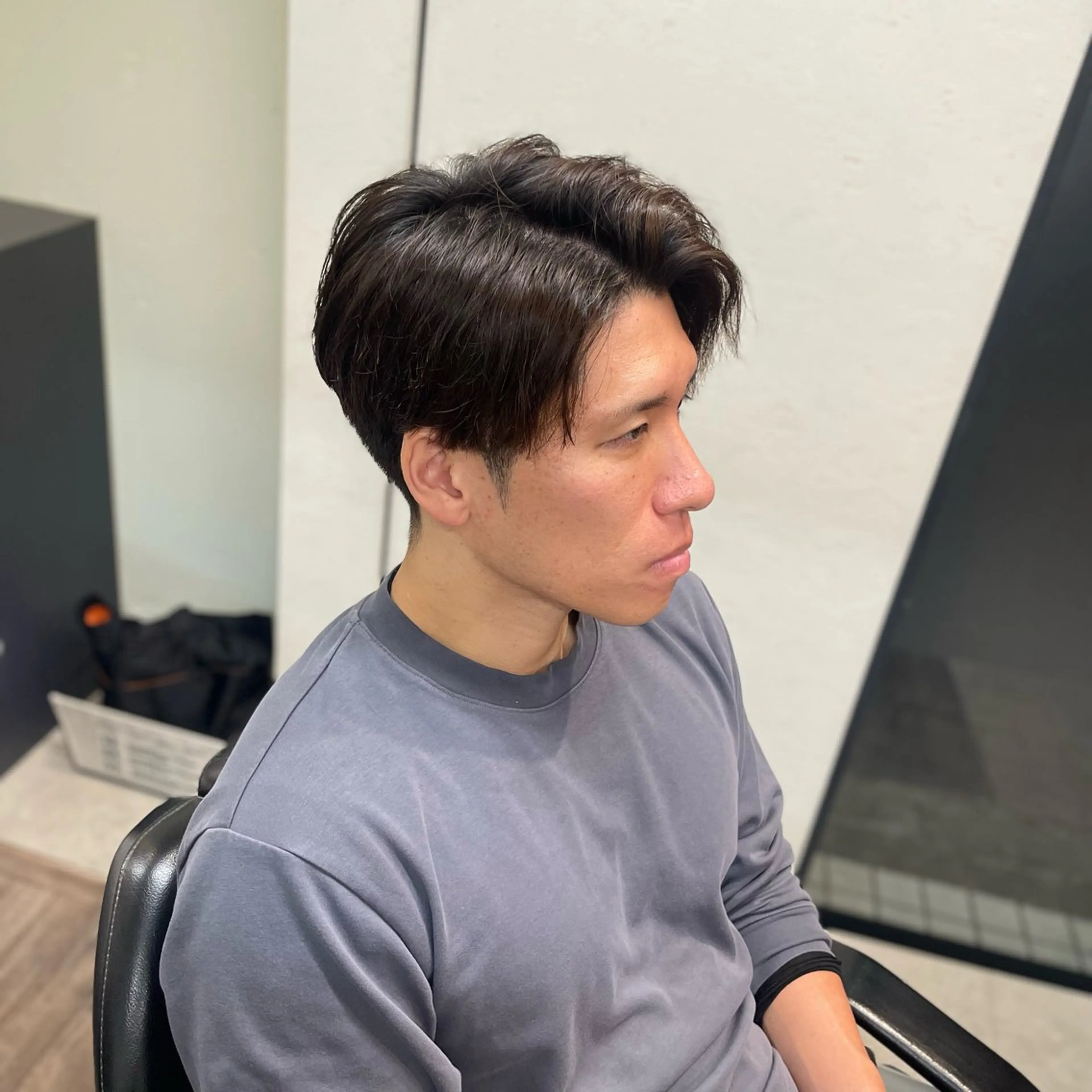 ミディアム 野呂 燈のヘアスタイル