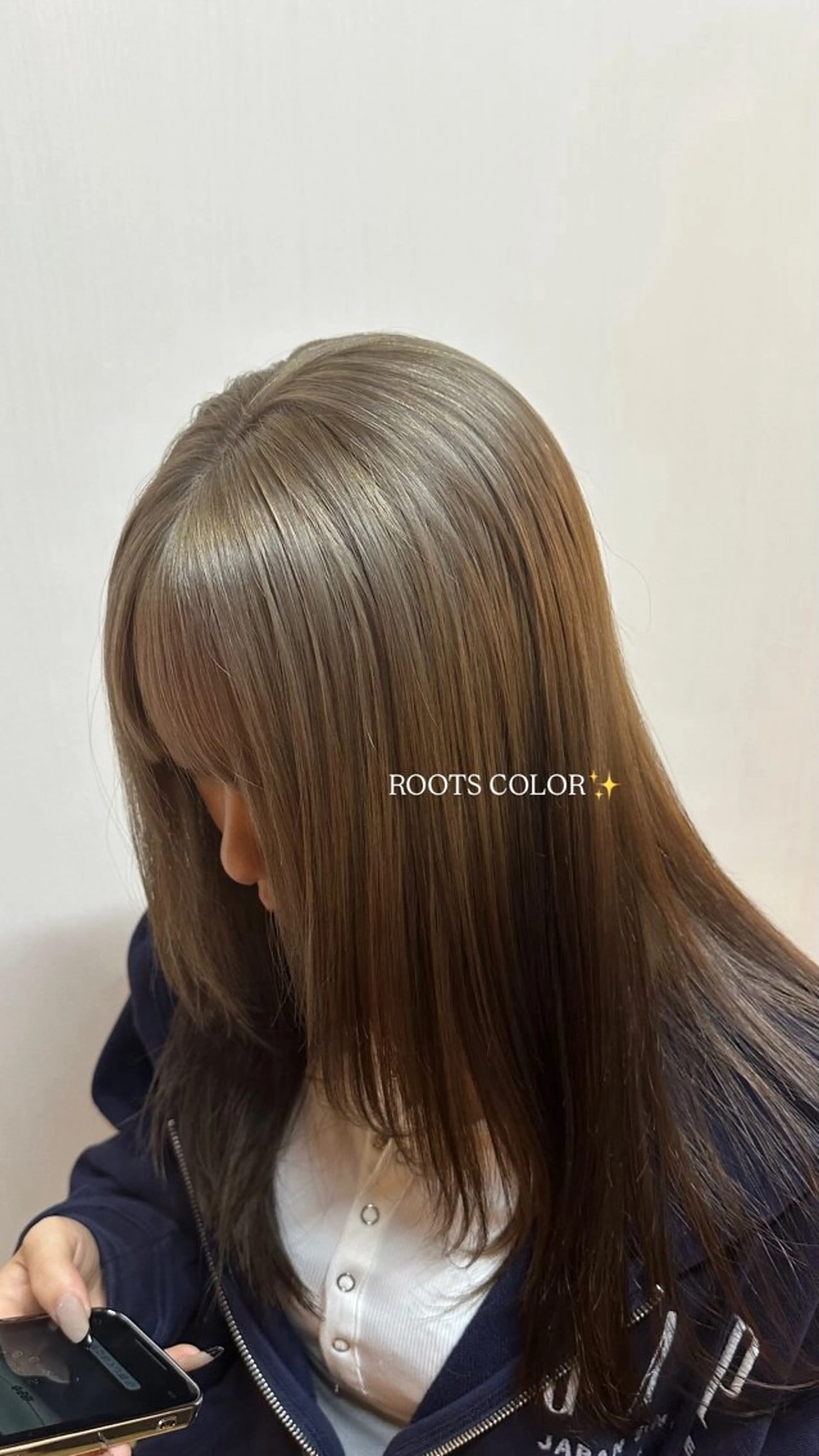 ロング ヘアカラー 坂庭 美夢のヘアスタイル