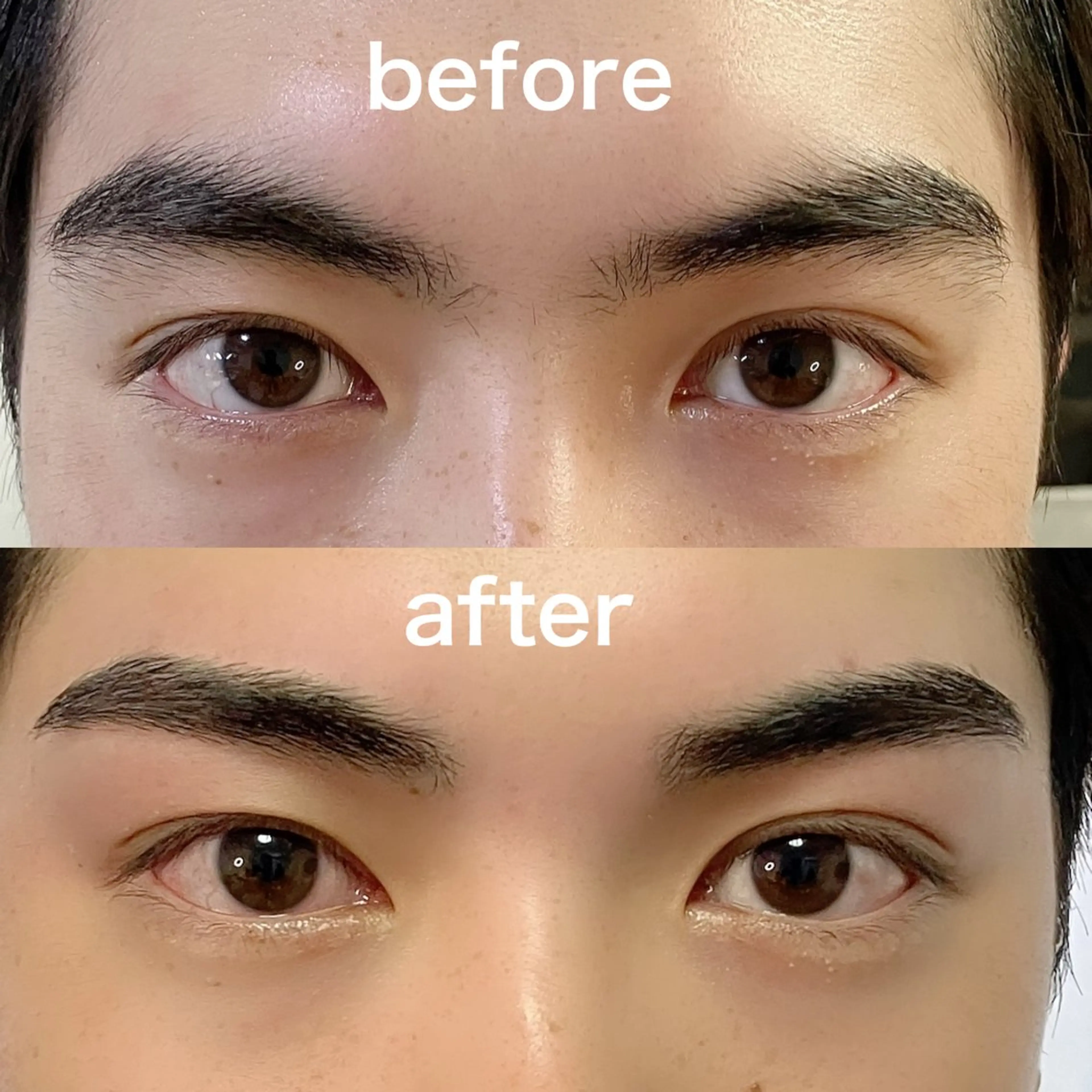 メンズ アイブロウ linda lashesのマツエク・マツパデザイン