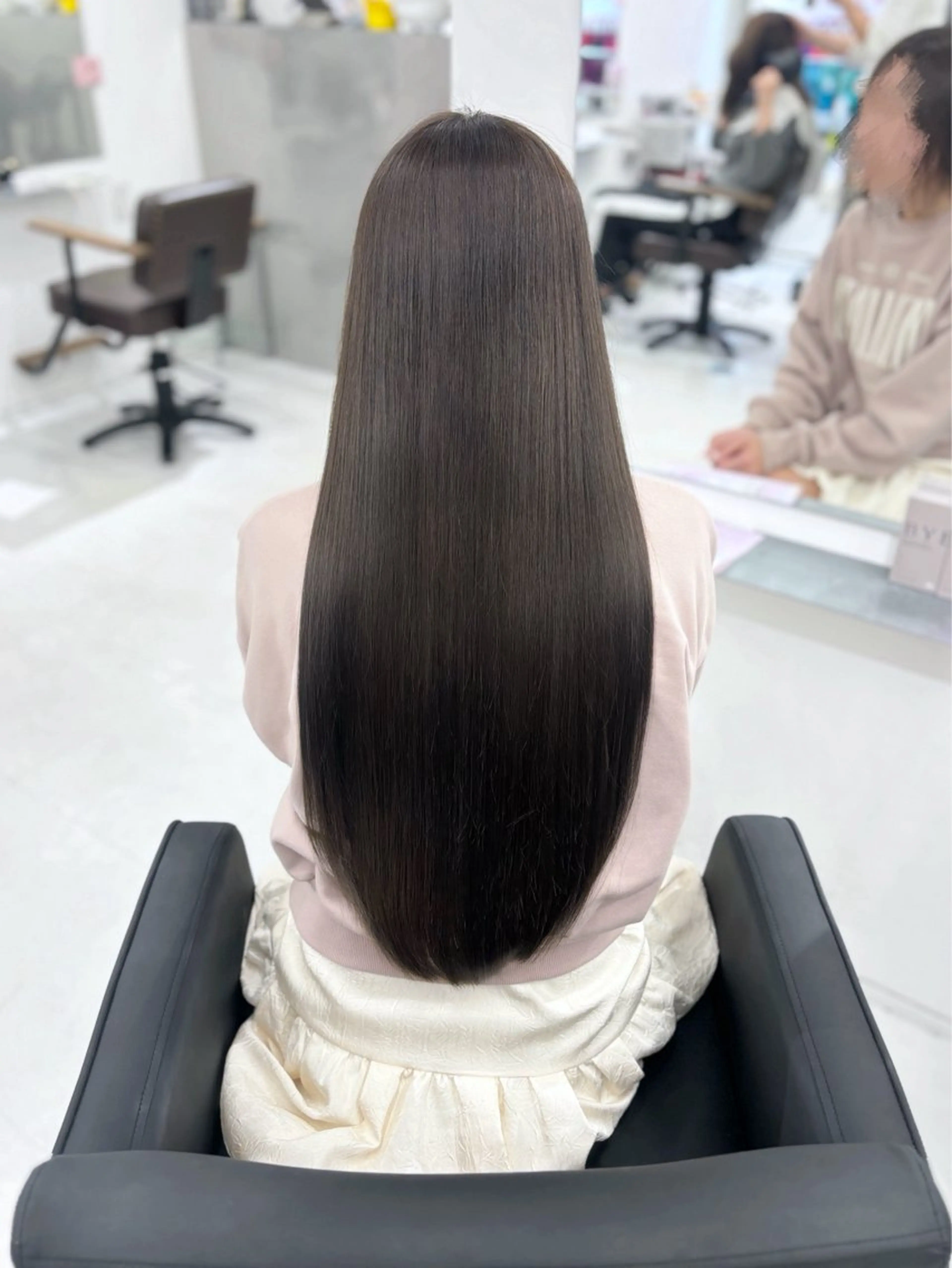 ロング 藤田 心菜のヘアスタイル