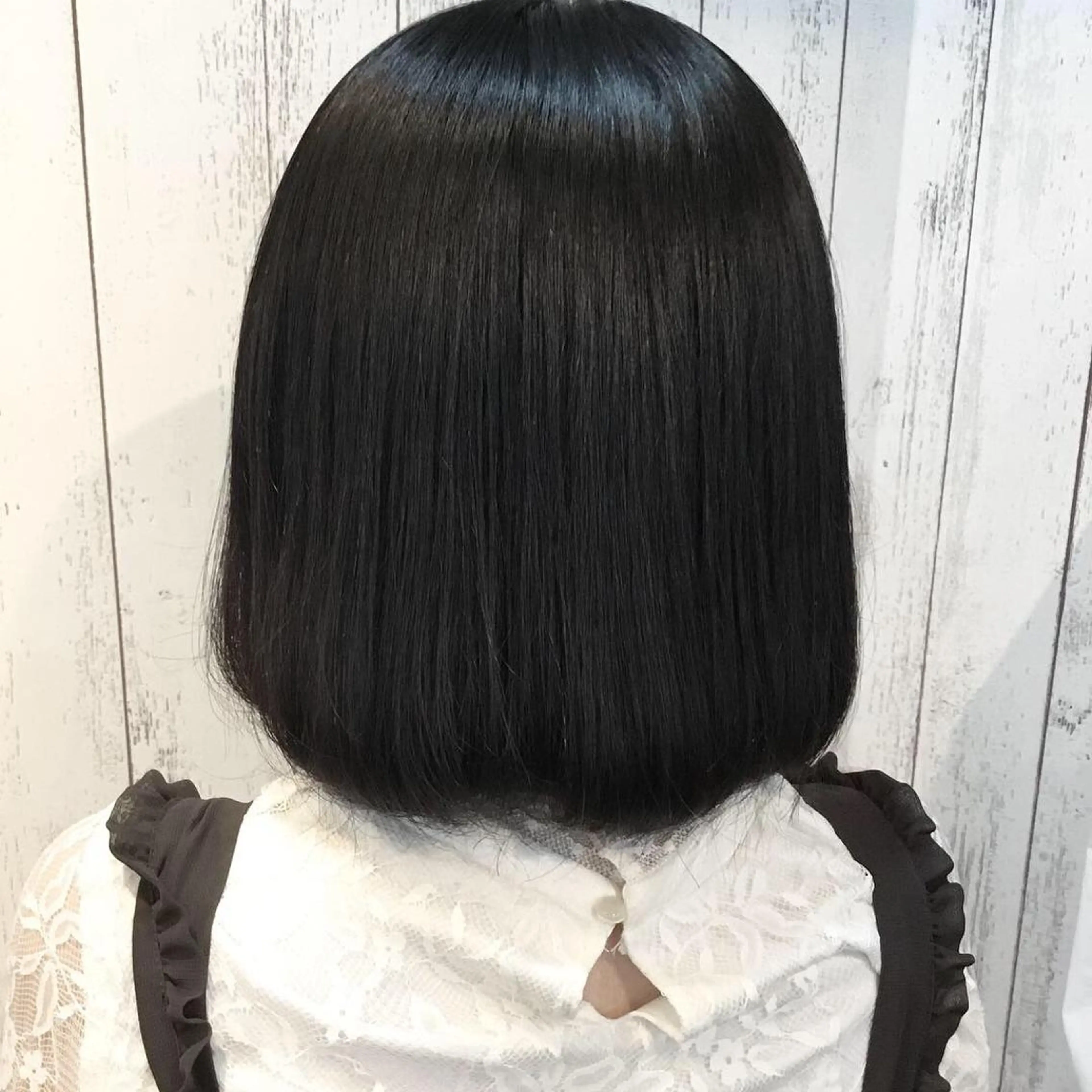 ミディアム カラー パーマ 金崎 新吾のヘアスタイル