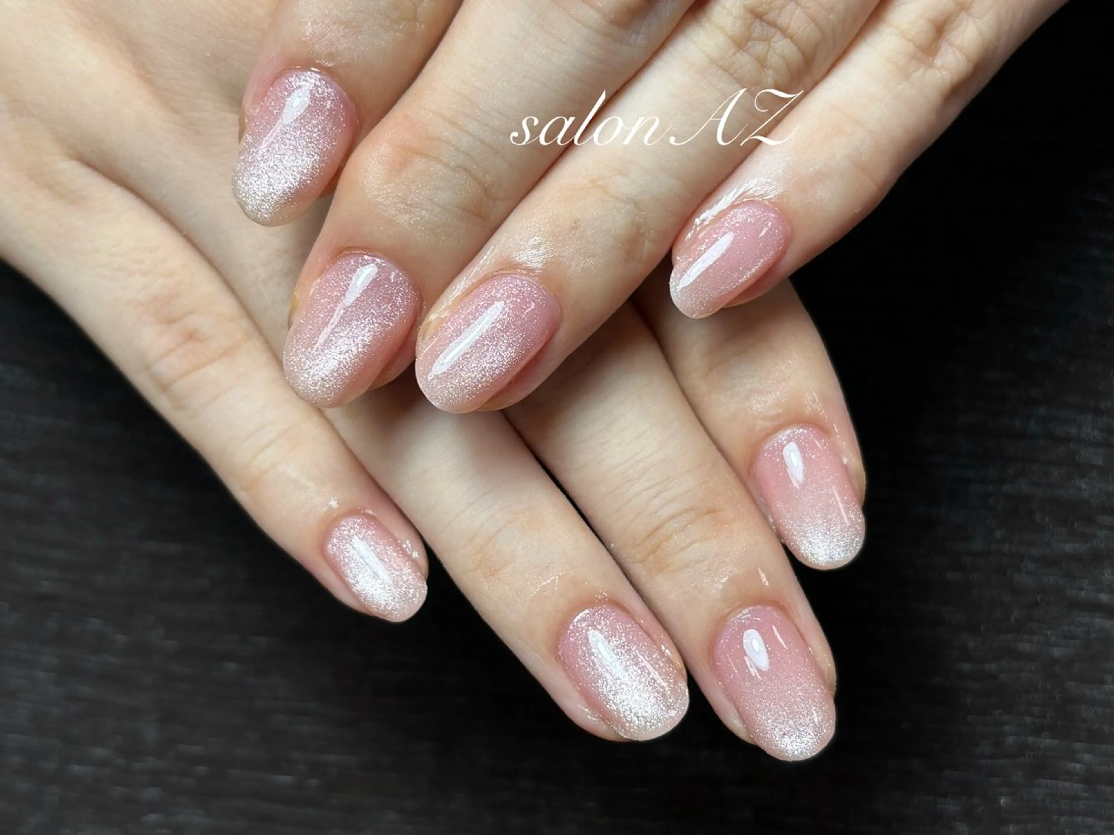 ネイル アートネイル 長さ出し フットネイル フレンチネイル ジェルネイル ハンドネイル salon AZ NANAのネイルデザイン