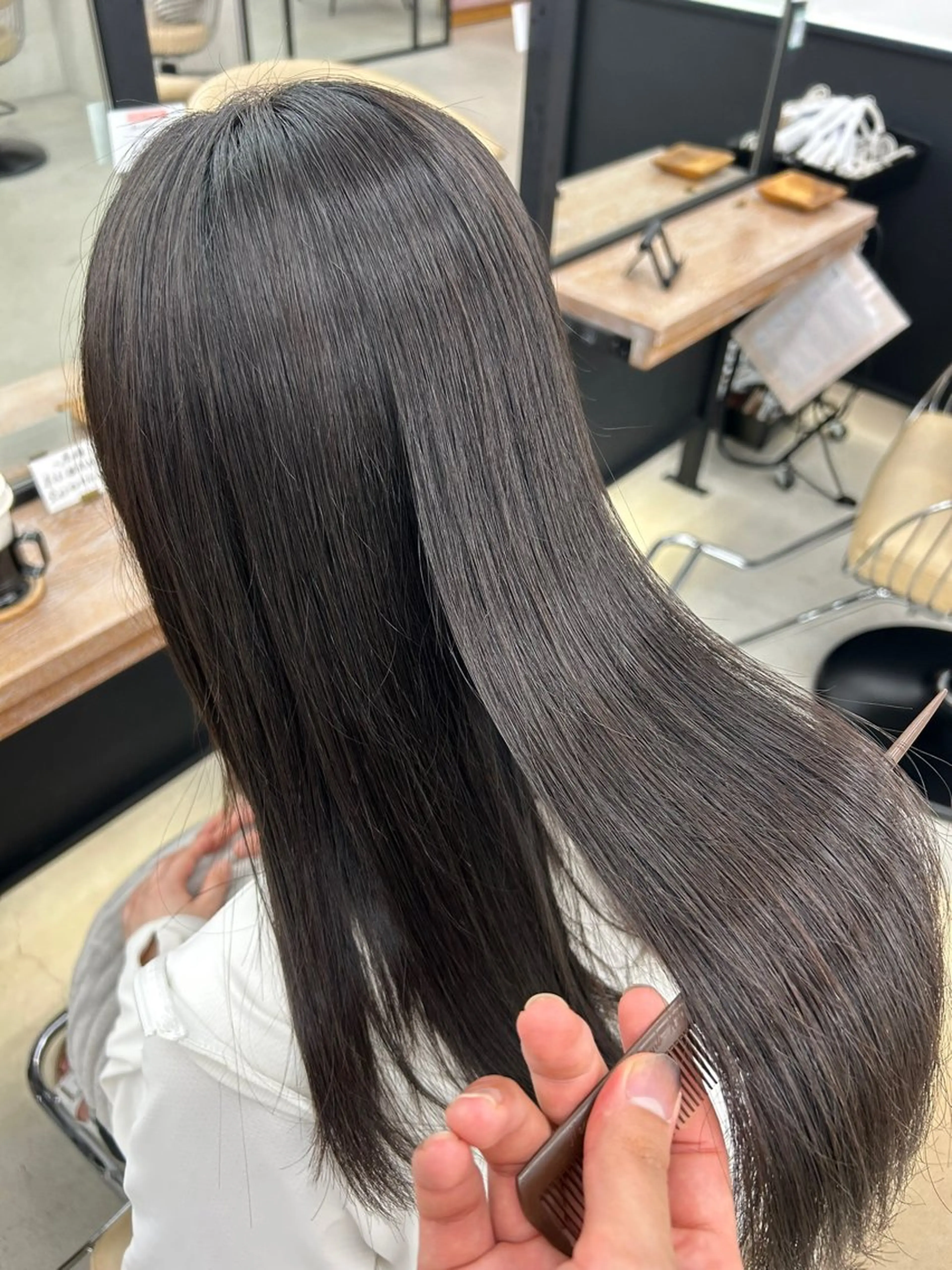 ロング sand osaka所属・きたやまこう /縮毛矯正/髪質改善のヘアスタイル