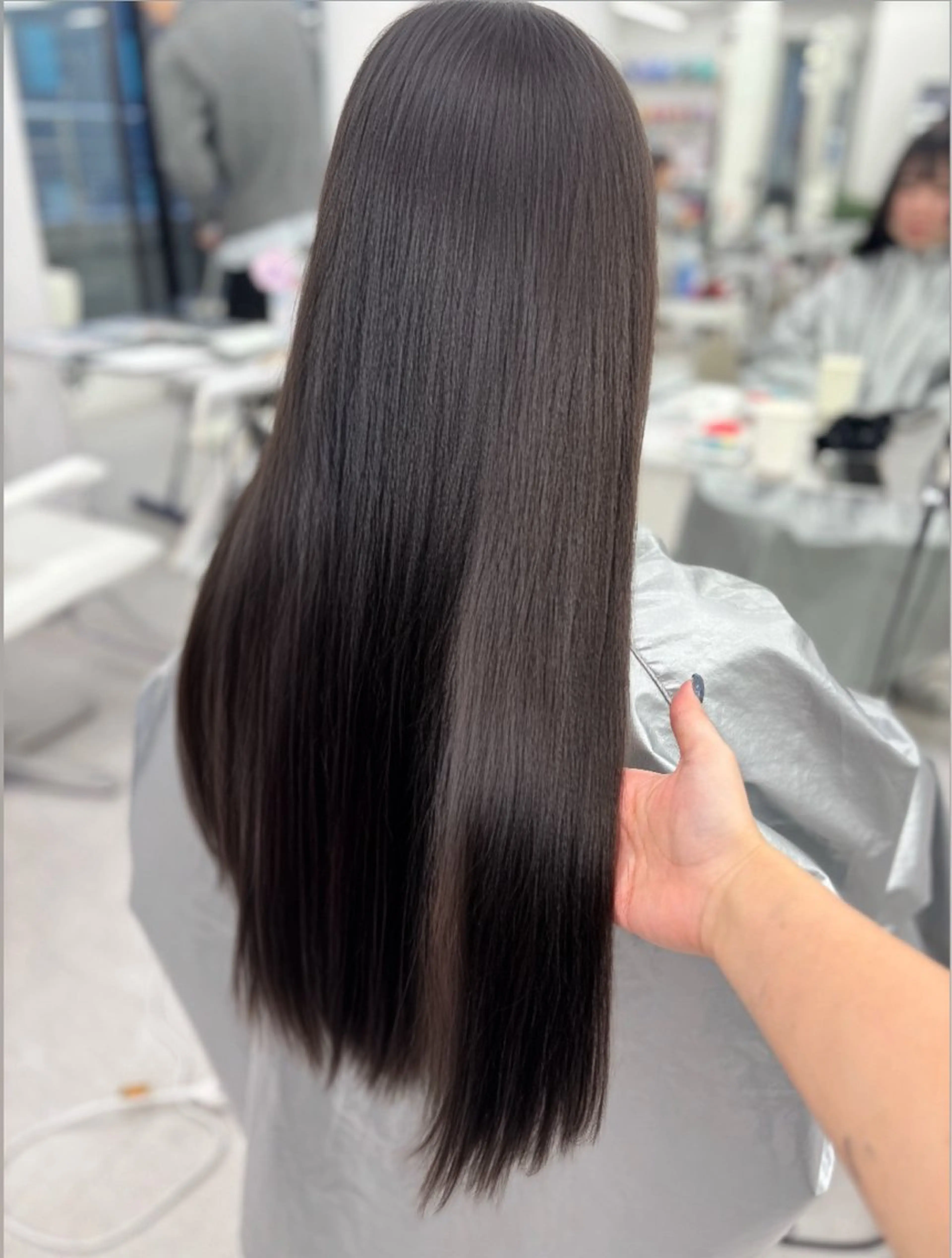 ロング カラー ブラウンカラー 透明感カラー モカブラウン ヘアカラー トリートメント 🫧いちの 🫧のヘアスタイル