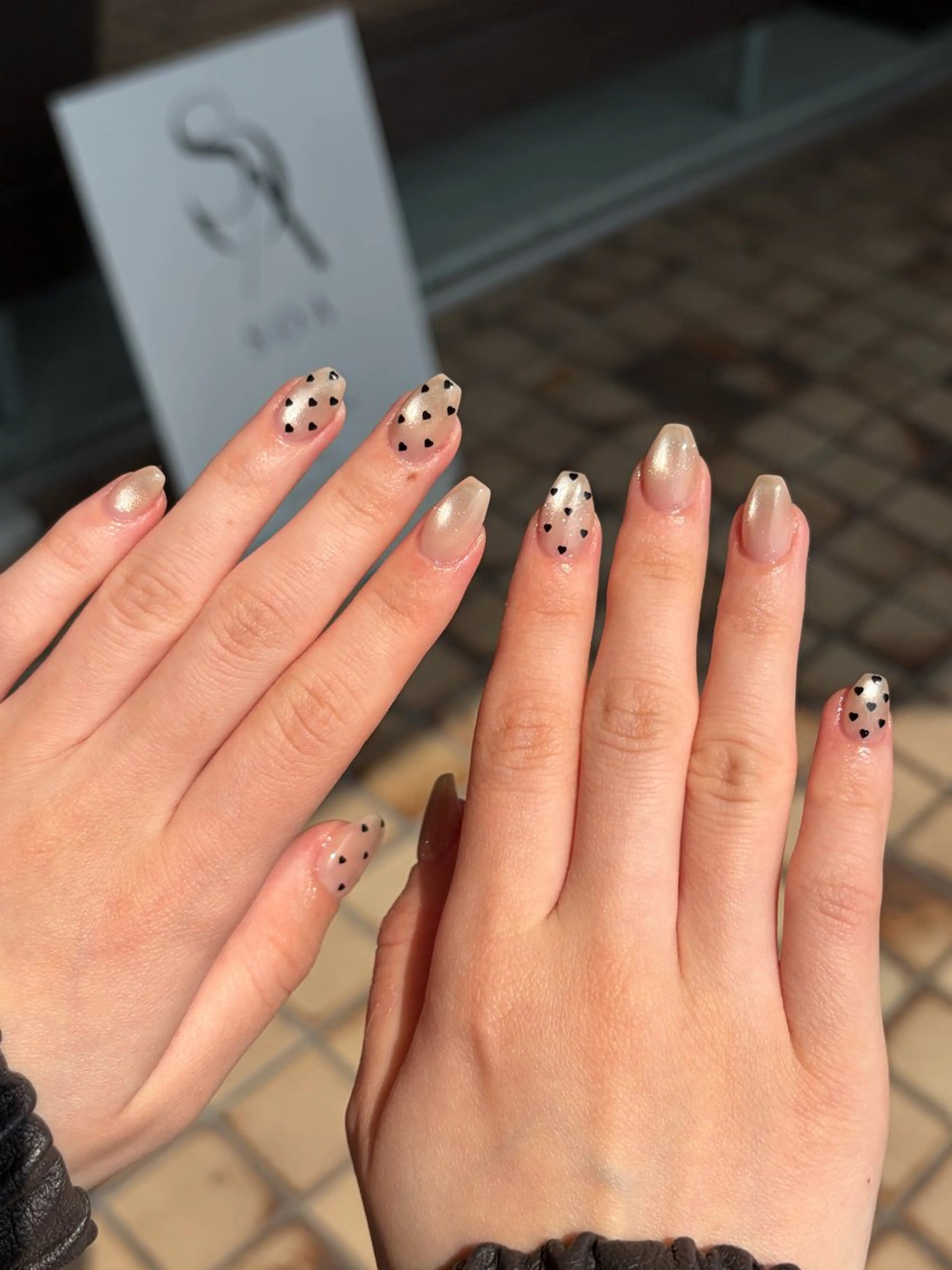 ネイル ドット マグネットネイル オフィスネイル ハンドネイル Li'a nail所属・Li'a AYAKAのネイルデザイン