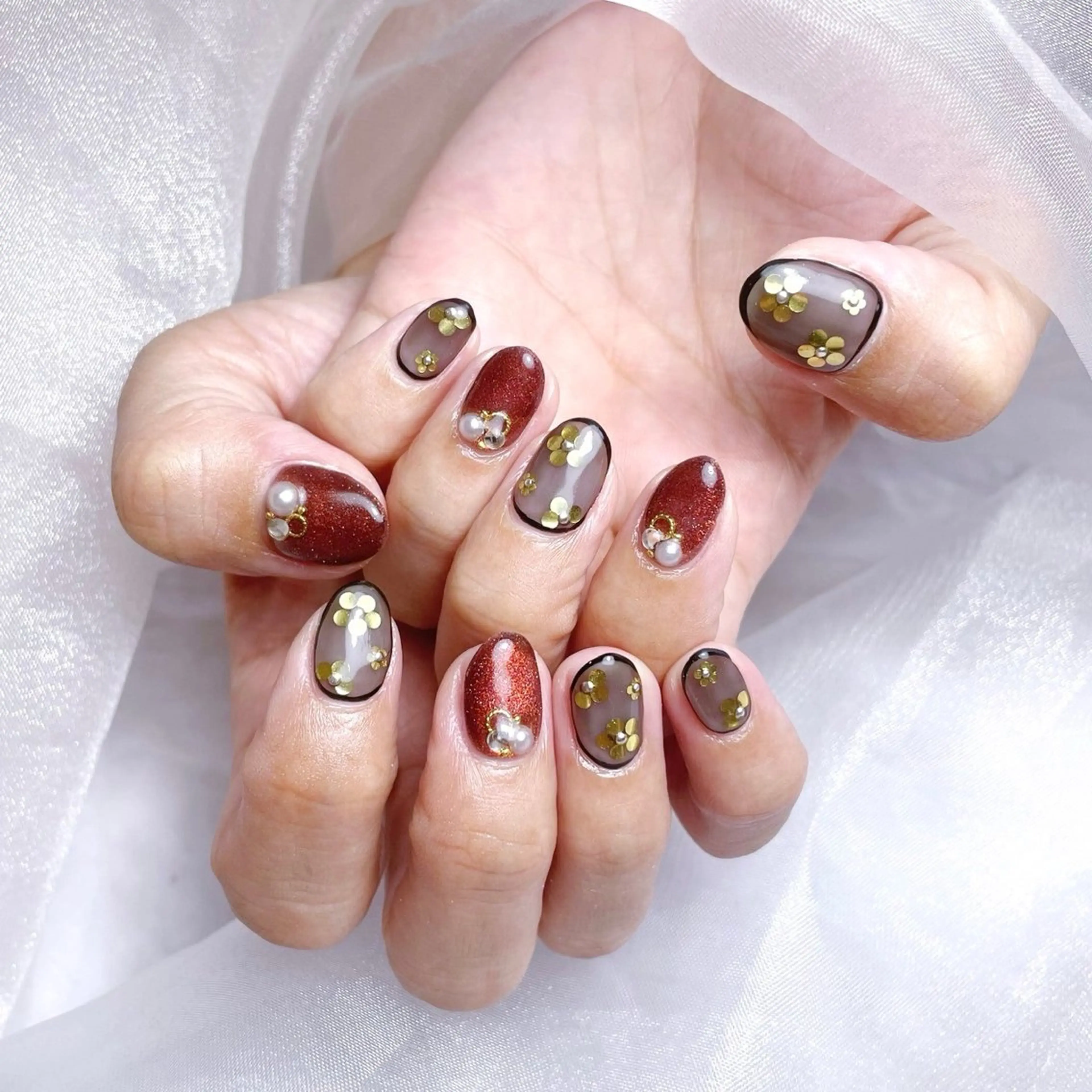 ネイル ハンドネイル 🤎Yun nail salon🤎のネイルデザイン