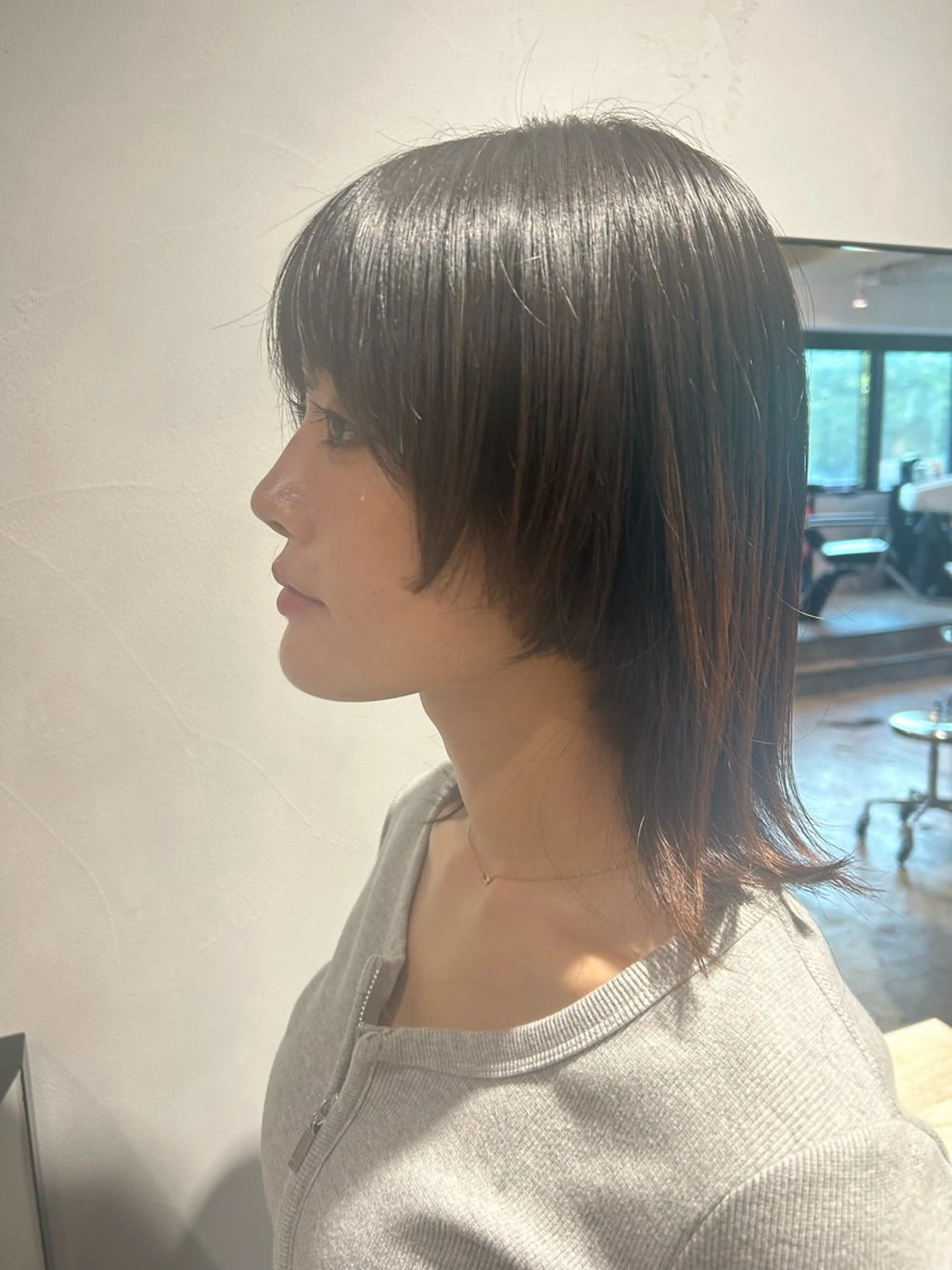 ミディアム カラー IT by ALBUM立川のヘアスタイル