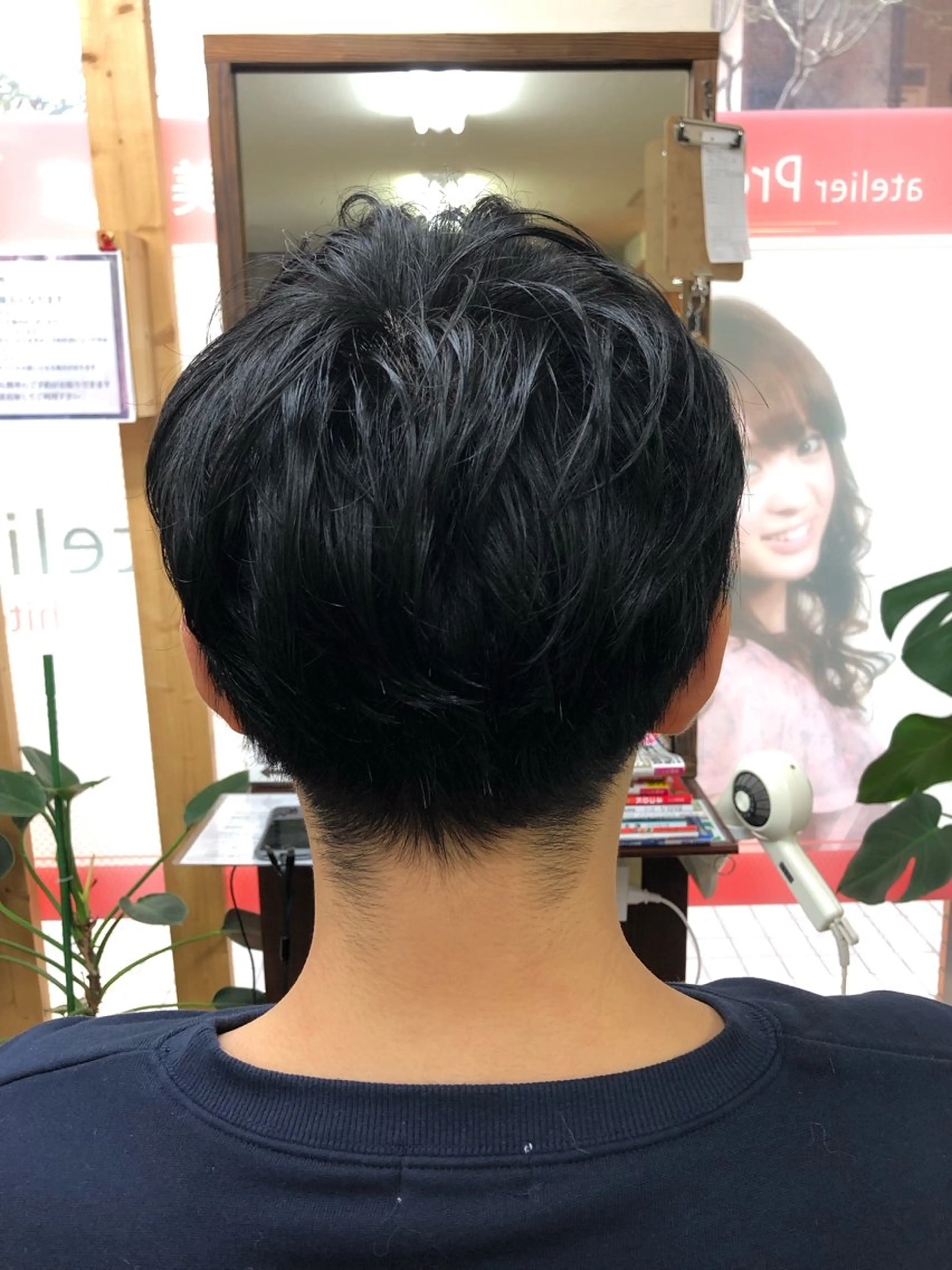 ショート パーマ ATELIER presents一橋学園所属・キセ ワカナのヘアスタイル