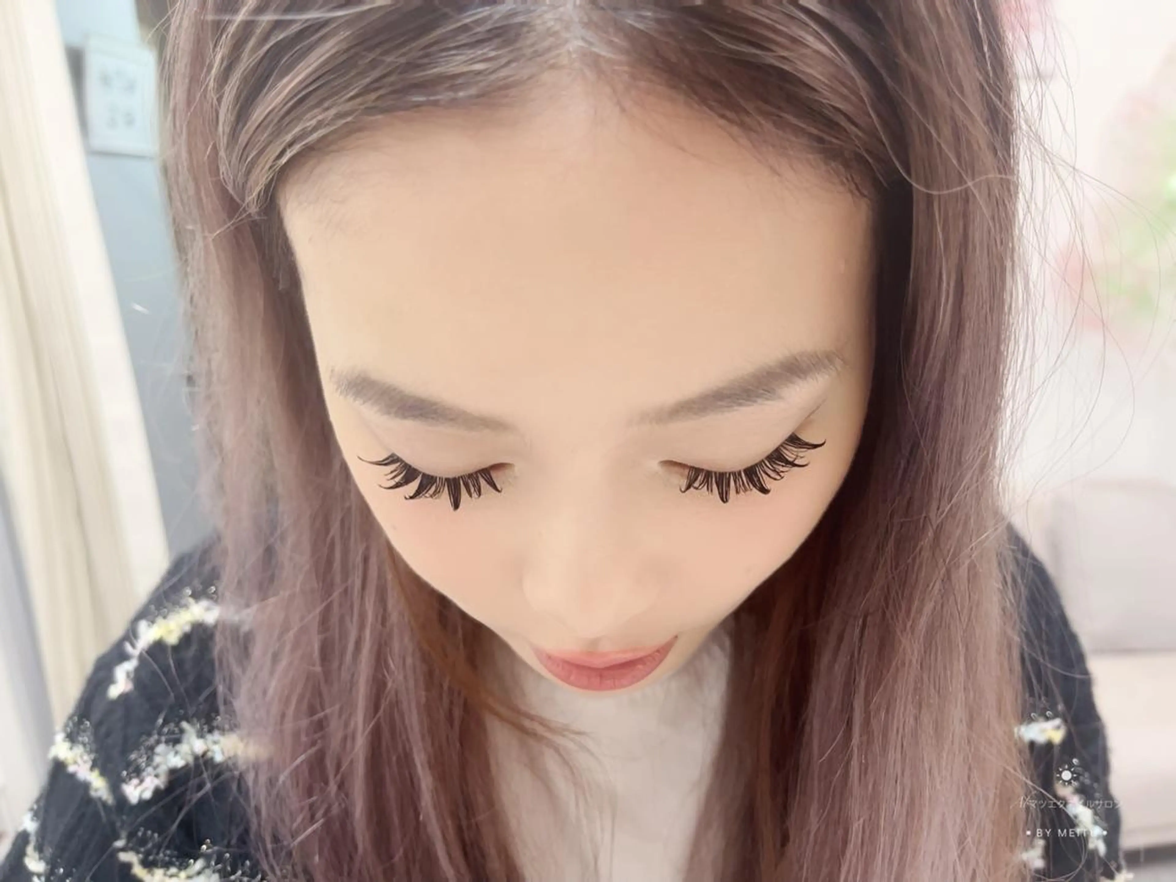 マツエク・マツパ 付け放題 バインドロック カラーマツエク フラットラッシュ 韓国風マツエク ABマツエクネイル サロン2号店らくらくのマツエク・マツパデザイン