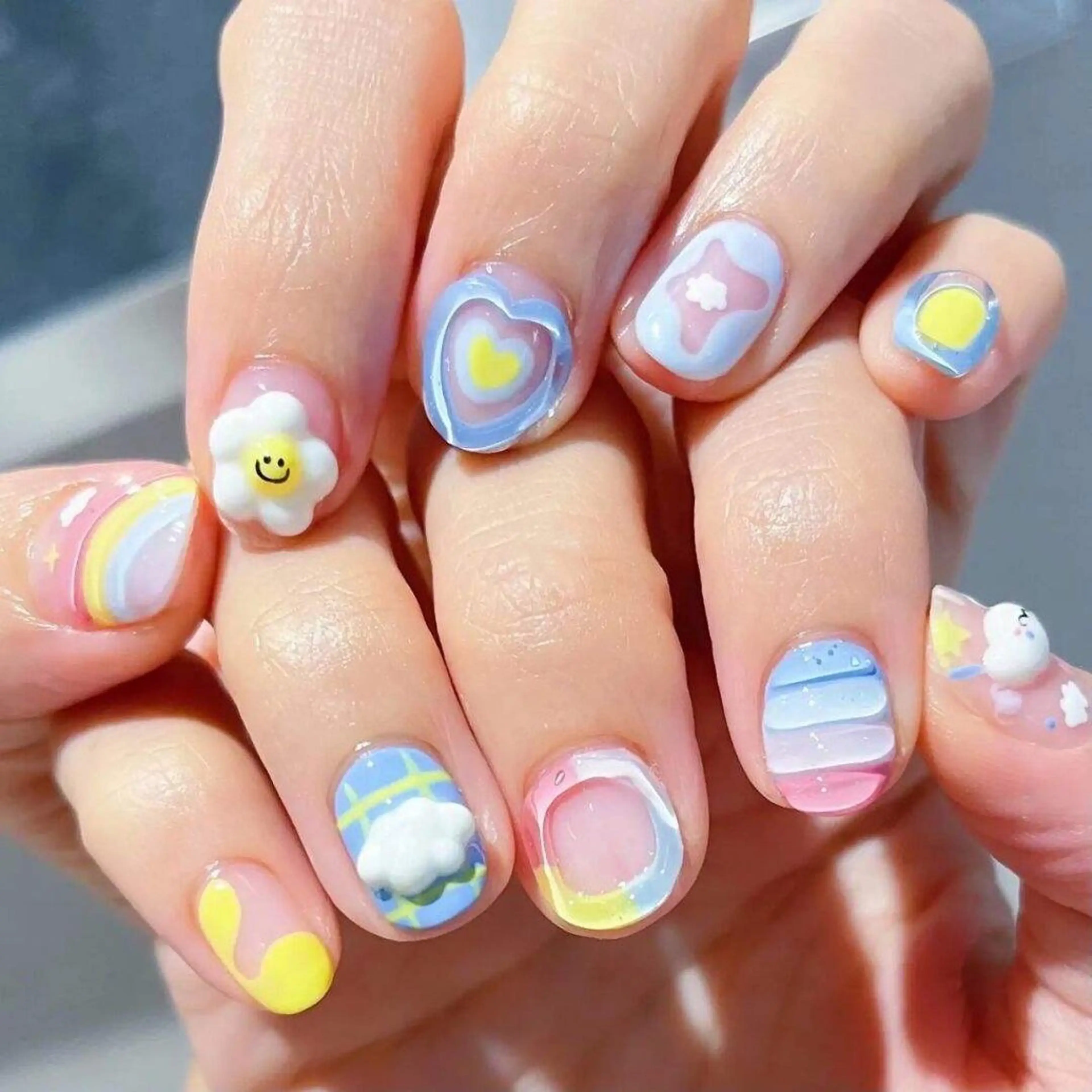 ネイル ハンドネイル チェリーサロン所属・蒲田2分 アキのネイルデザイン