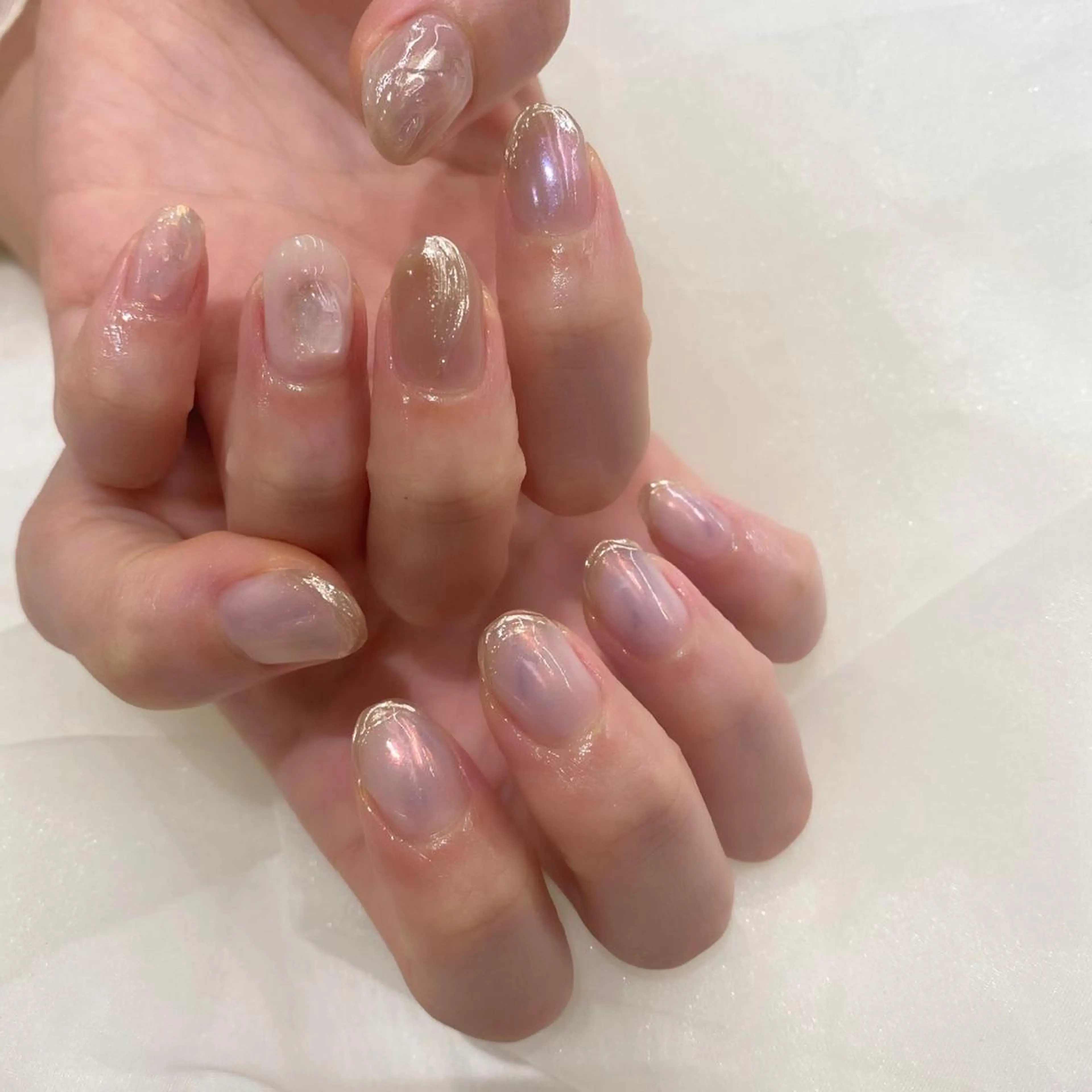 ネイル ハンドネイル Yuriko Omi パラジェル/渋谷のネイルデザイン