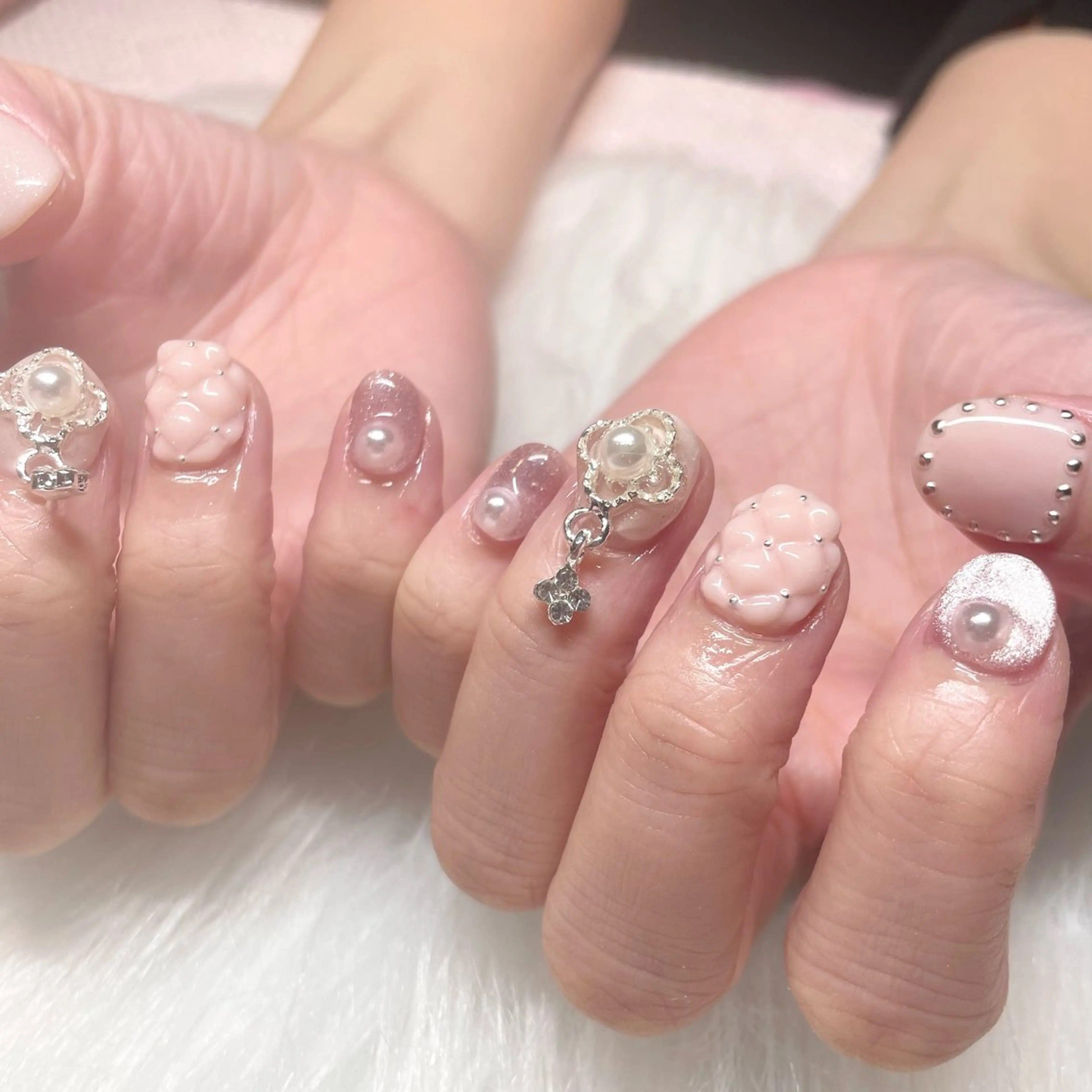 ネイル ハンドネイル Nail ヌシん家 AKANEのネイルデザイン