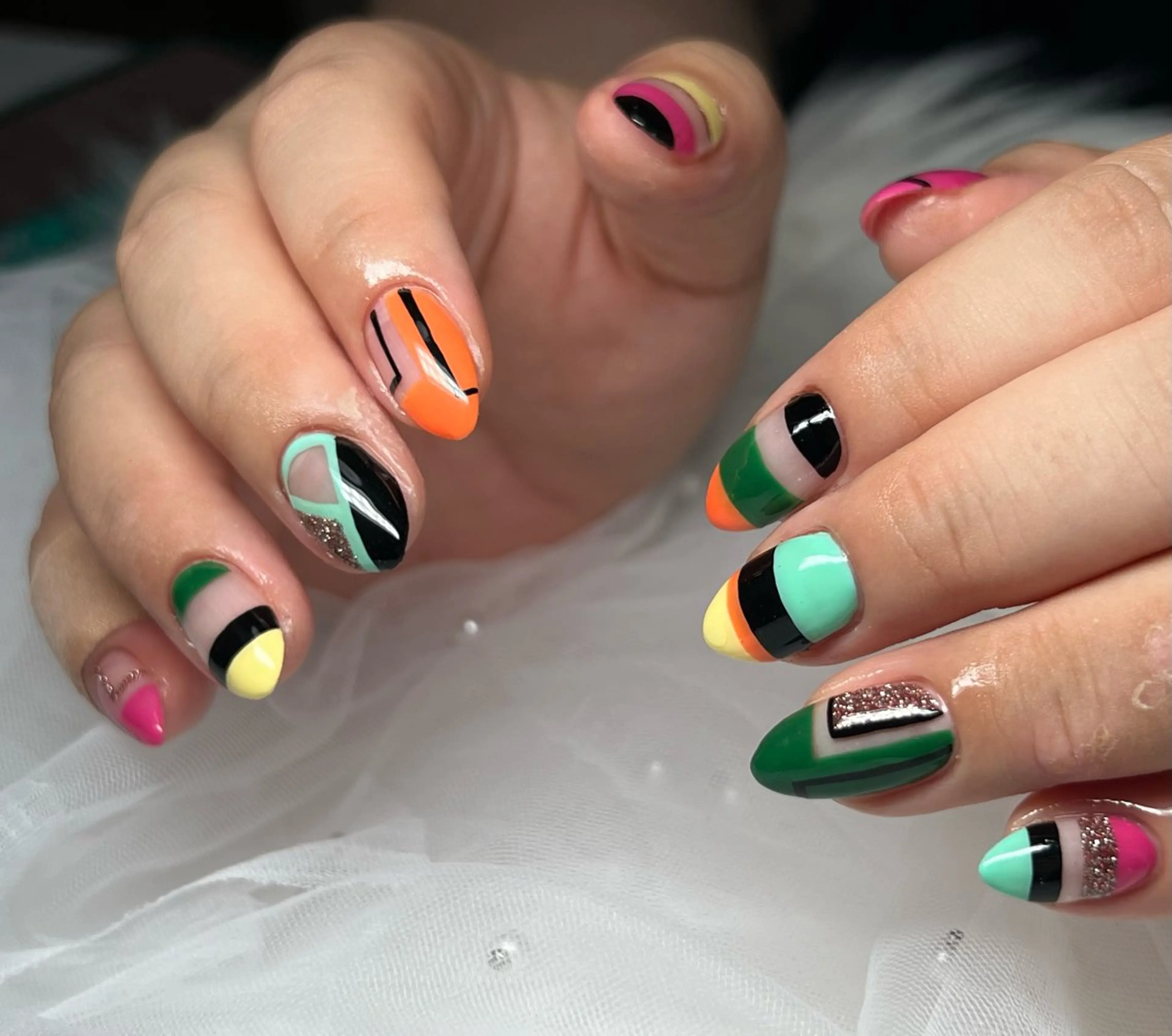 ネイル 鮎川 沙希のネイルデザイン