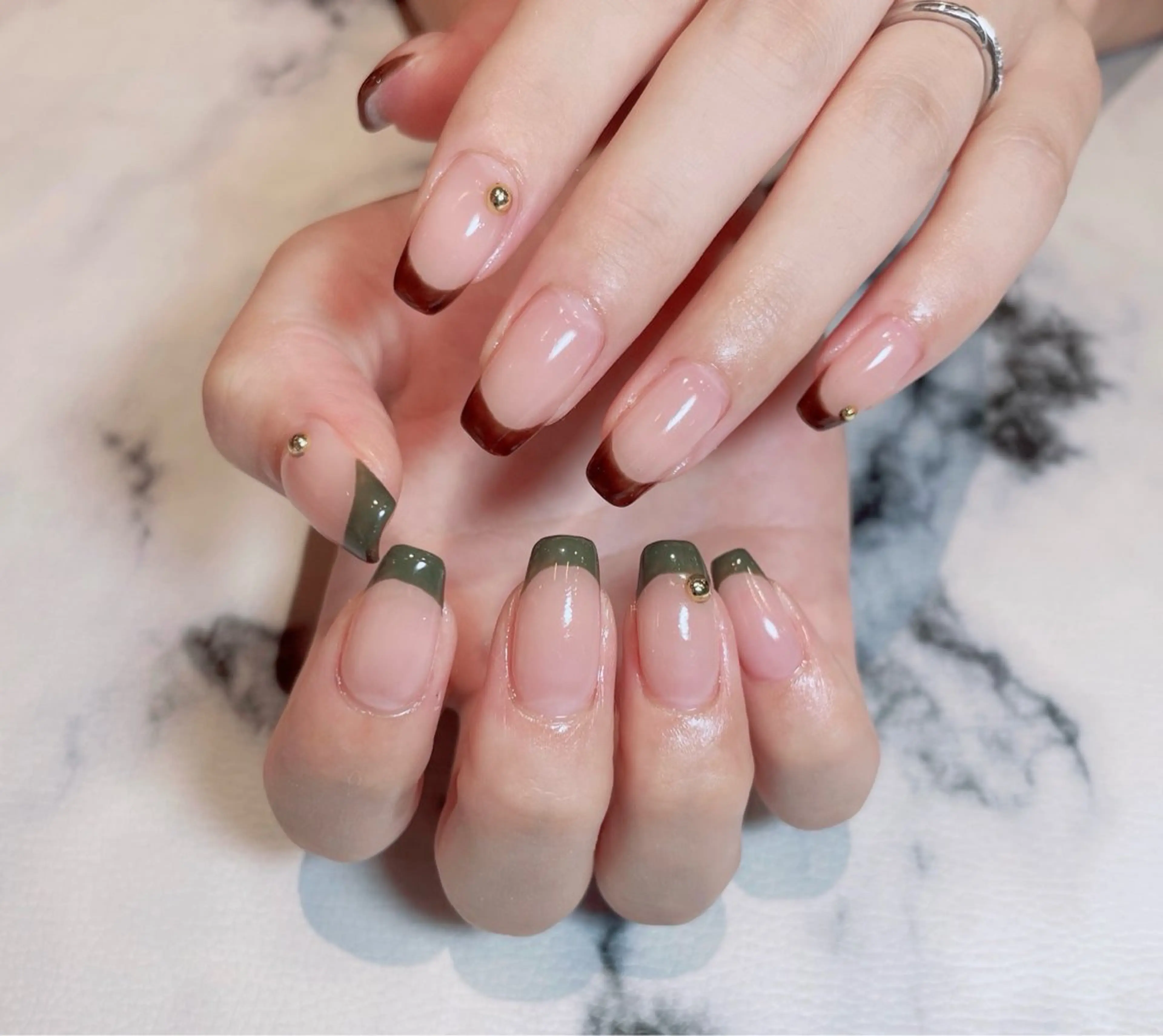 ネイル ハンドネイル 奥田 加奈子のネイルデザイン