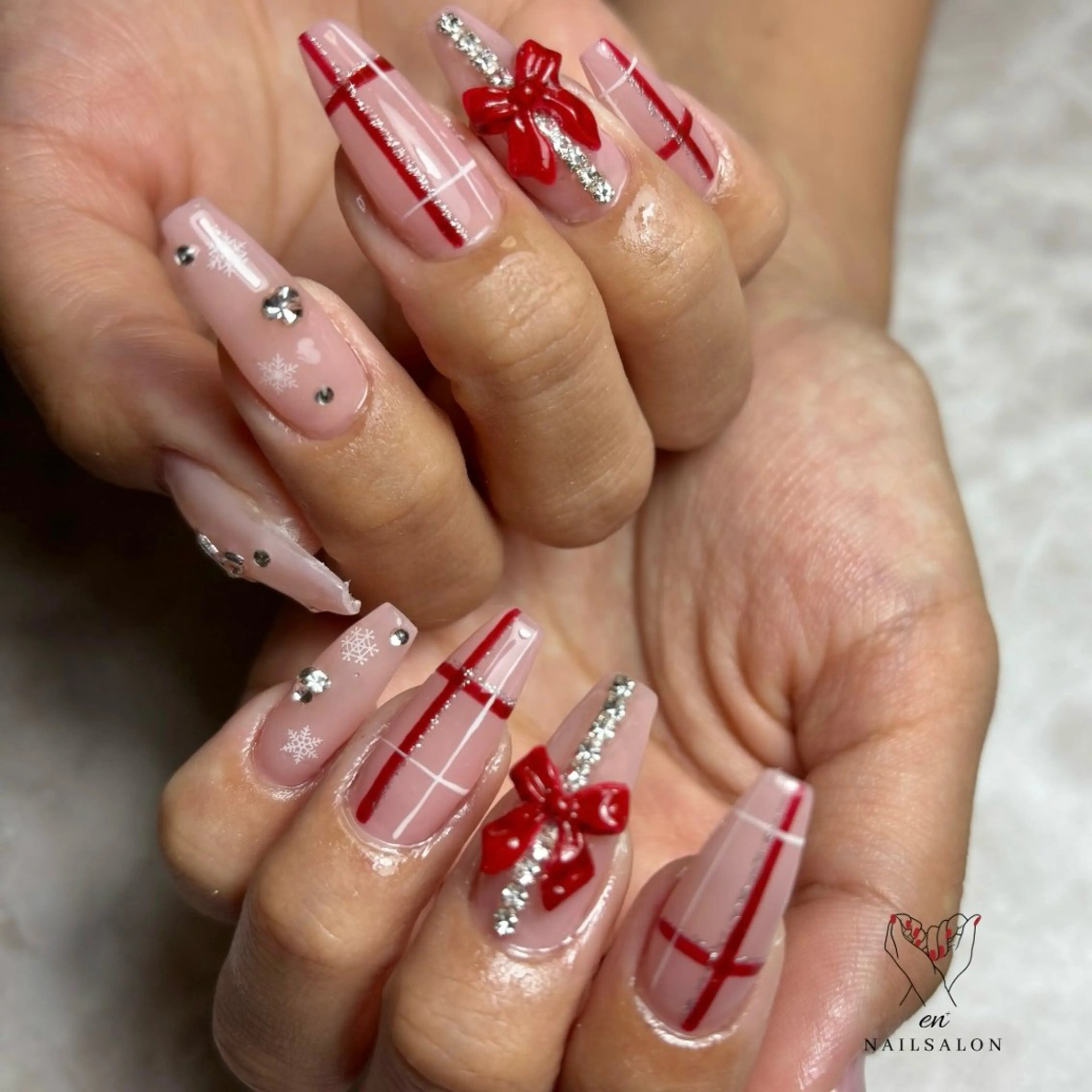 ネイル ハンドネイル NAILSALON en+沖縄市美原のネイルデザイン