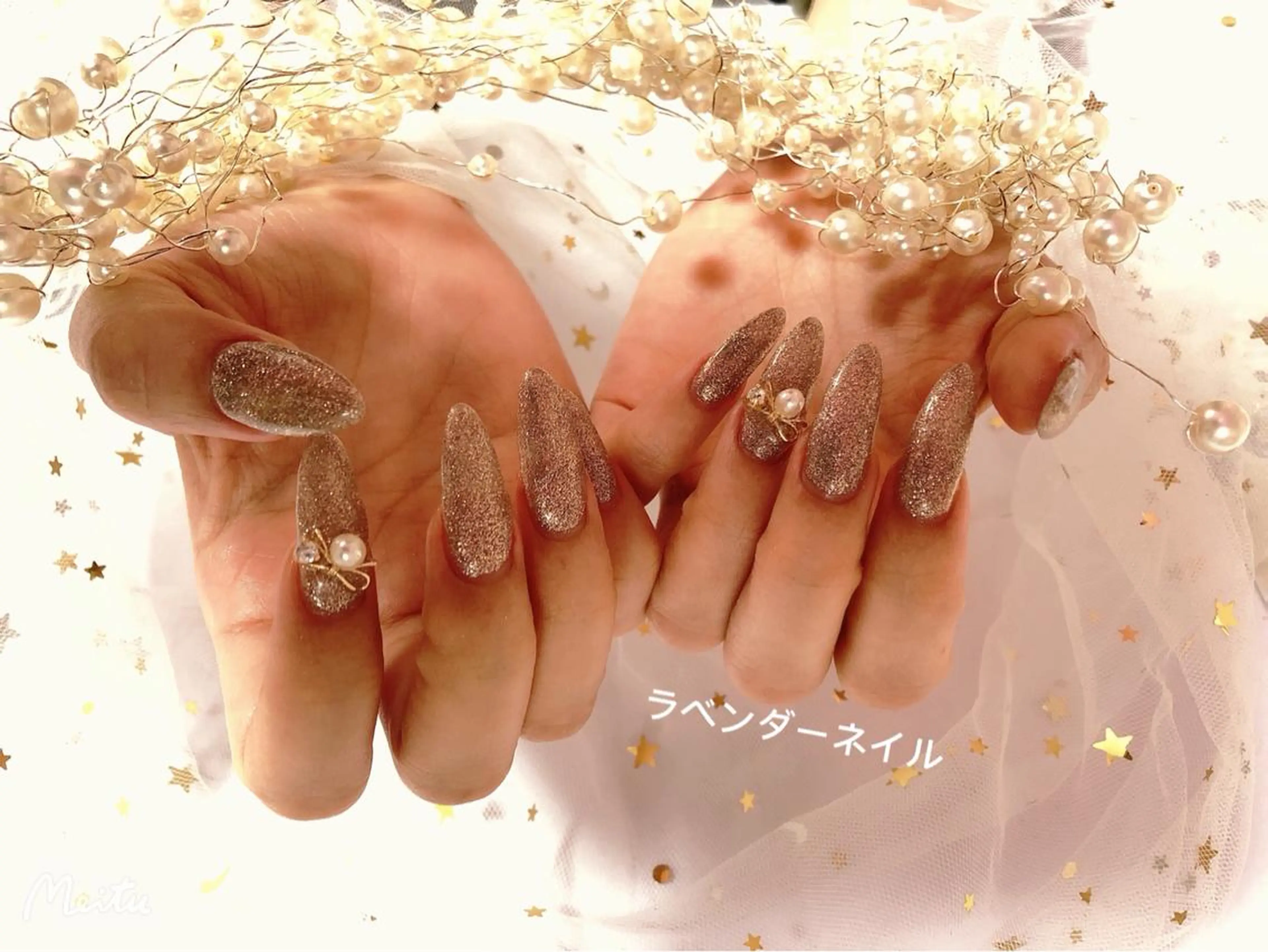 ネイル ラベンダー💖日暮里 ルル💖ネイルのネイルデザイン