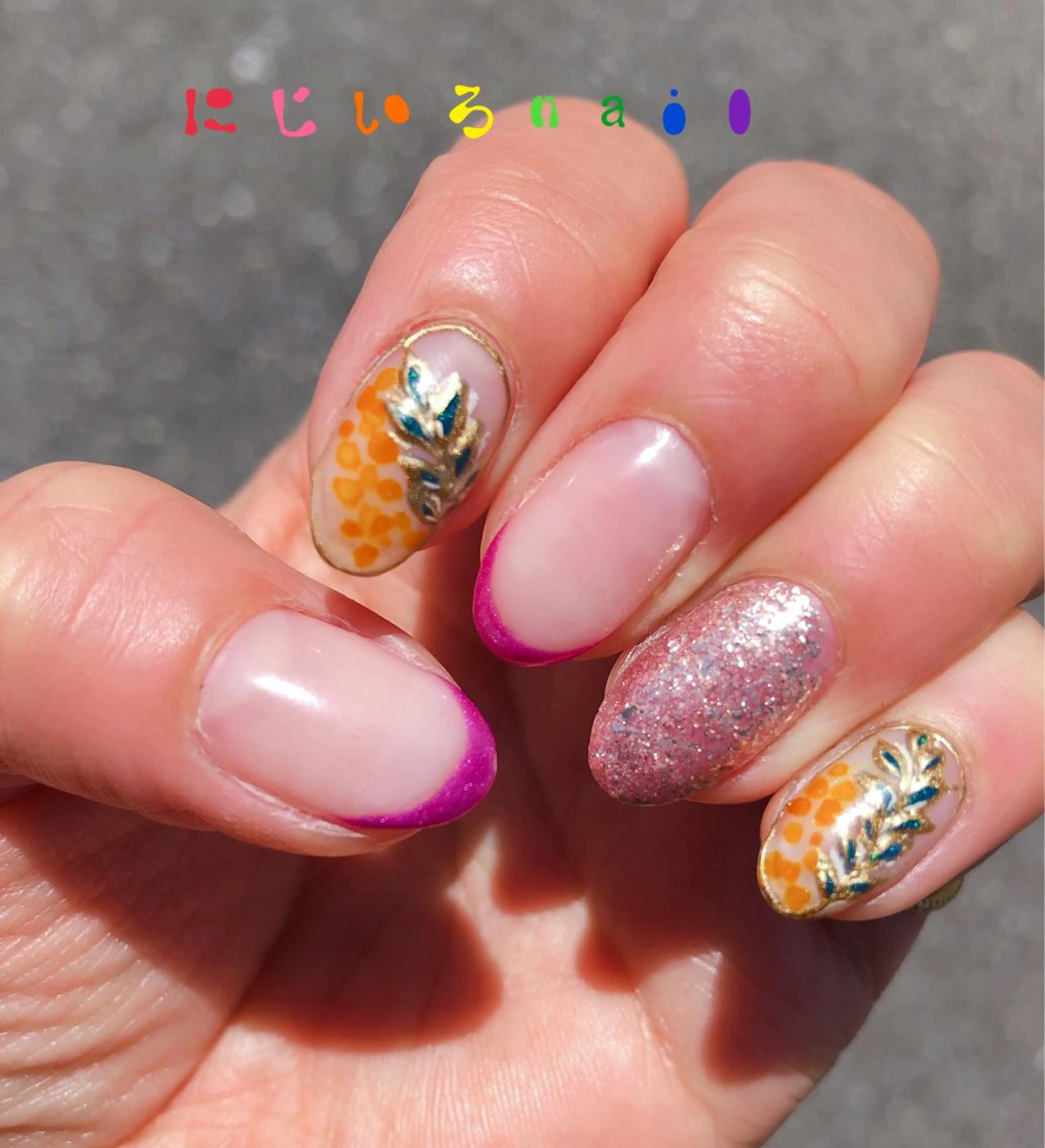ネイル にじいろ nailのネイルデザイン